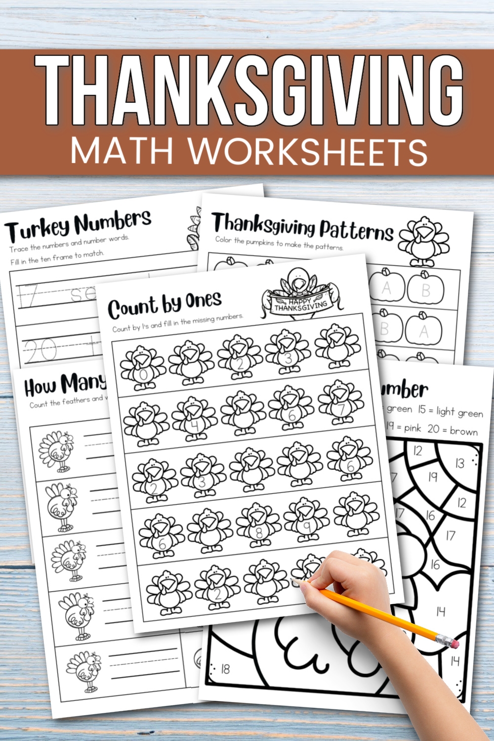 Free Thanksgiving Math Worksheets For Kindergarten Free Thanksgiving Math Worksheets For Kindergarten
