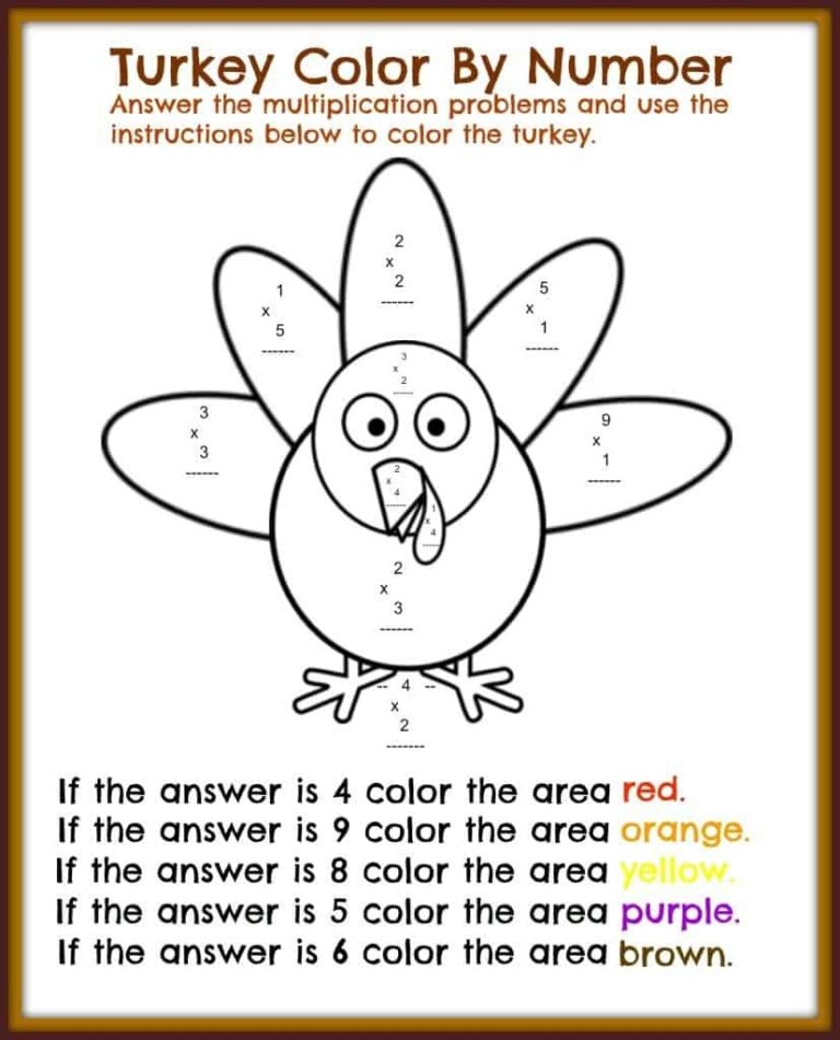 Free Thanksgiving Printable Math Worksheets Midwest Modern Momma Worksheets Library