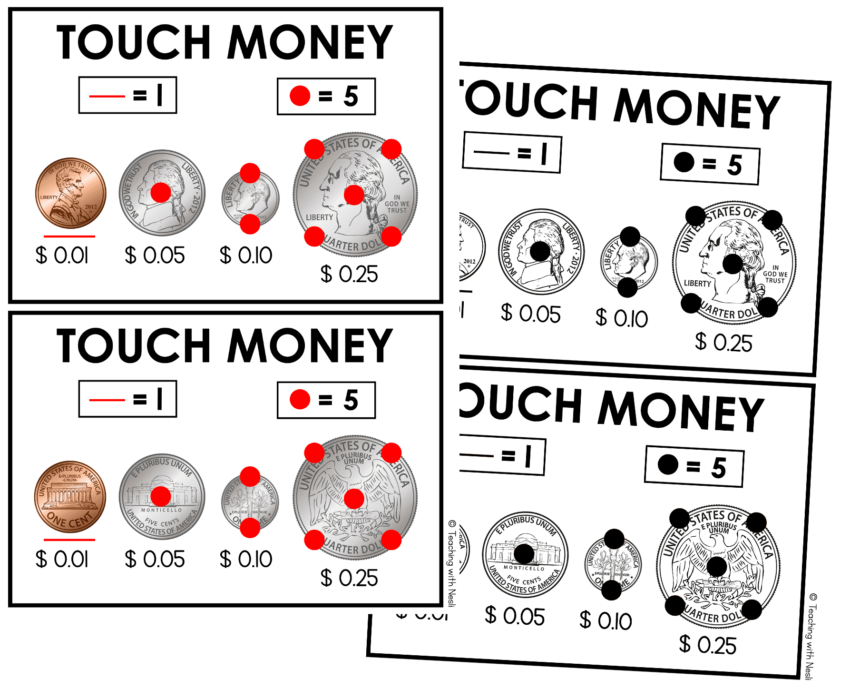 FREE Touch Money Chart You Can Use With Your Students Today