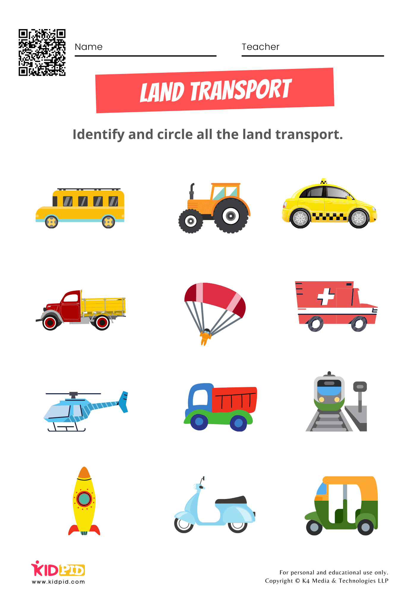 Free Printable Transportation Worksheets For Kids Free Printable Transportation Worksheets For Kids