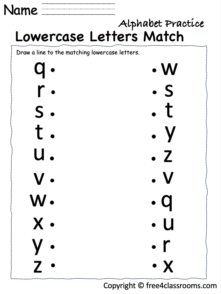 Free Uppercase Letter Practice Free Worksheets Free4Classrooms