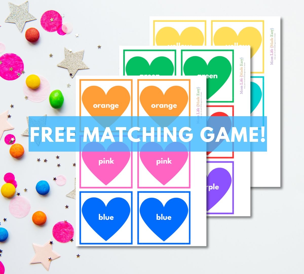 Free Valentine Printable Matching Game For Preschoolers Mom Life Made Easy Free Valentine Printable Matching Game For Preschoolers Mom Life Made Easy