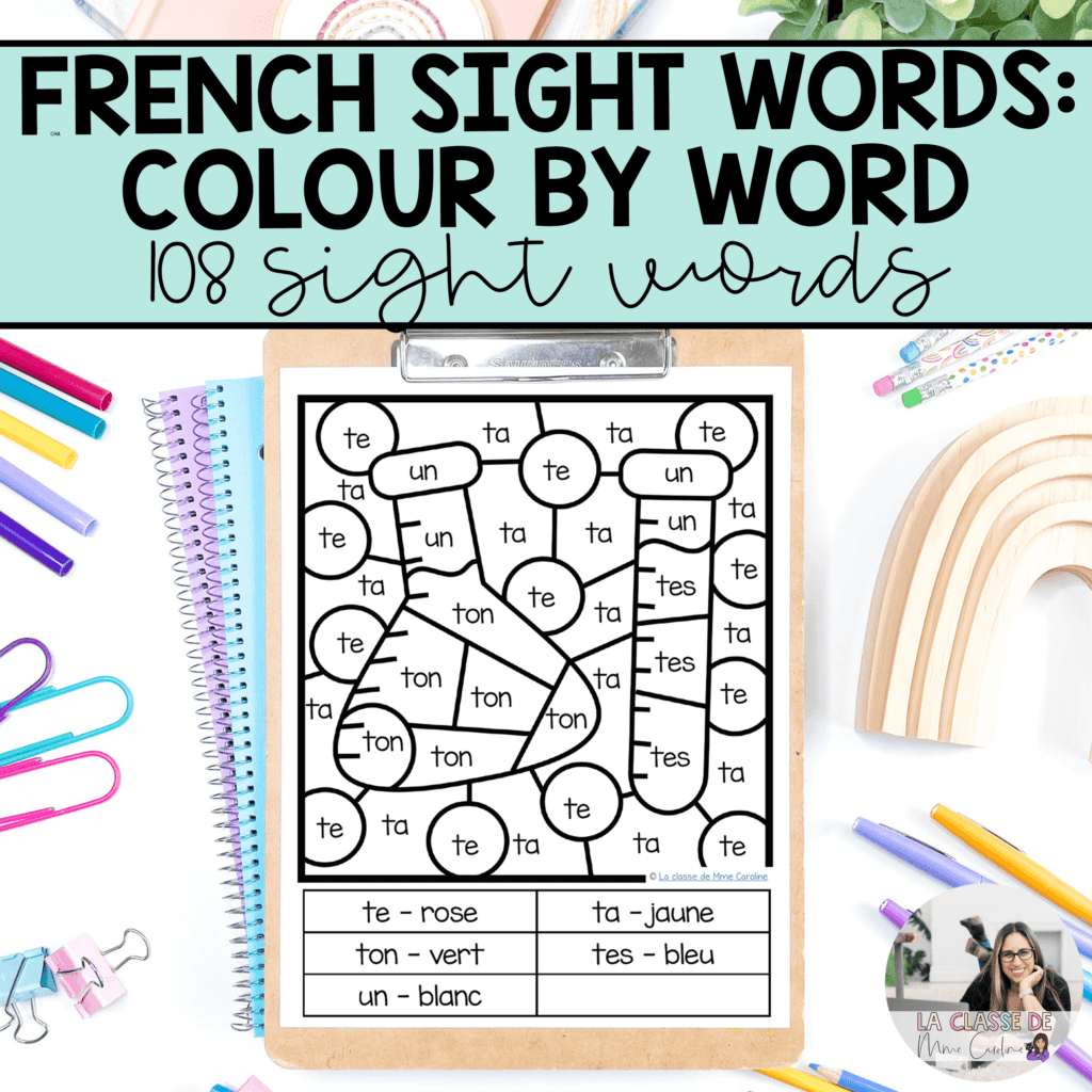 Free Printable French Colour Worksheets Free Printable French Colour Worksheets