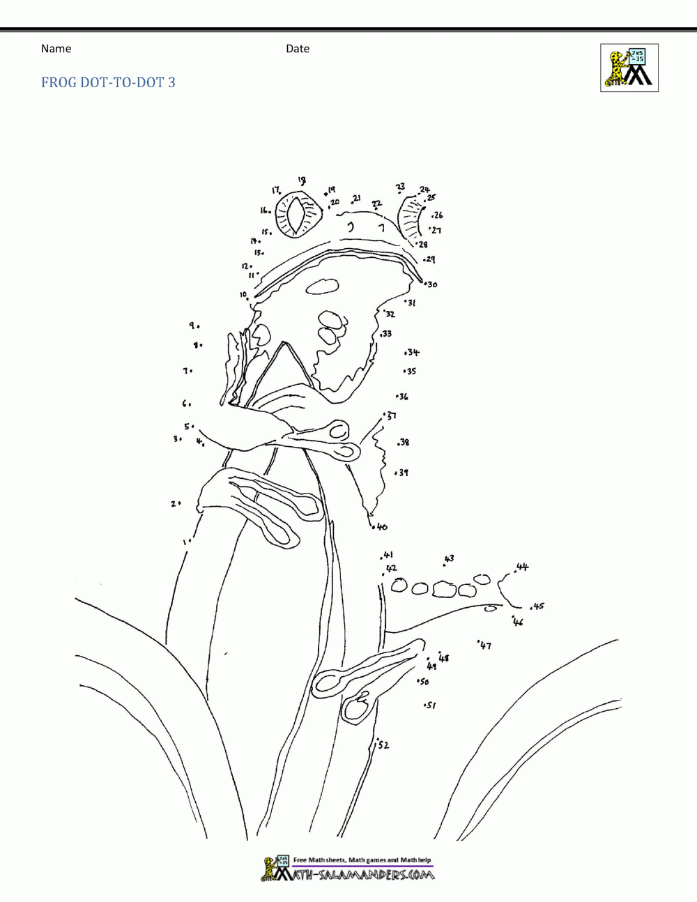 Extreme Dot Dot Printable Worksheets
