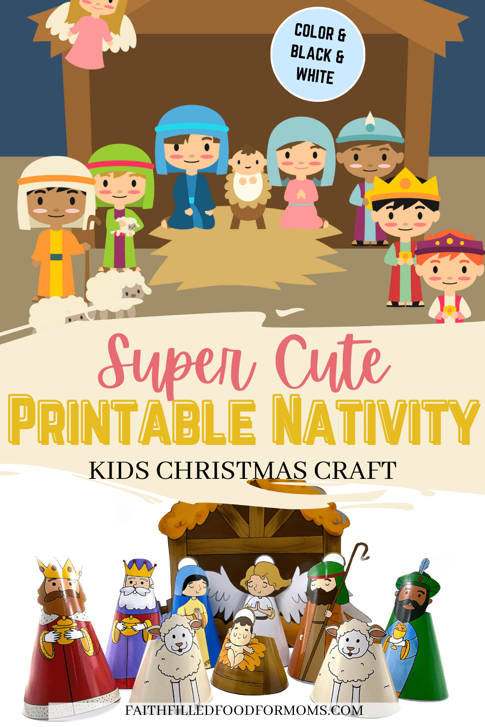 Preschool Christmas Story Printable