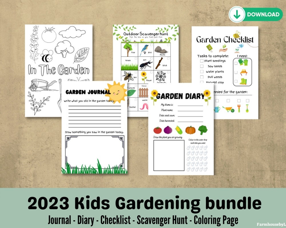 Garden Planner For Kids Gardening Diary Gardening Journal Growing Vegetables Gardening Printables Activities For Kids Scavenger Hunt Etsy Garden Planner For Kids Gardening Diary Gardening Journal Growing Vegetables Gardening Printables Activities For Kids Scavenger Hunt Etsy