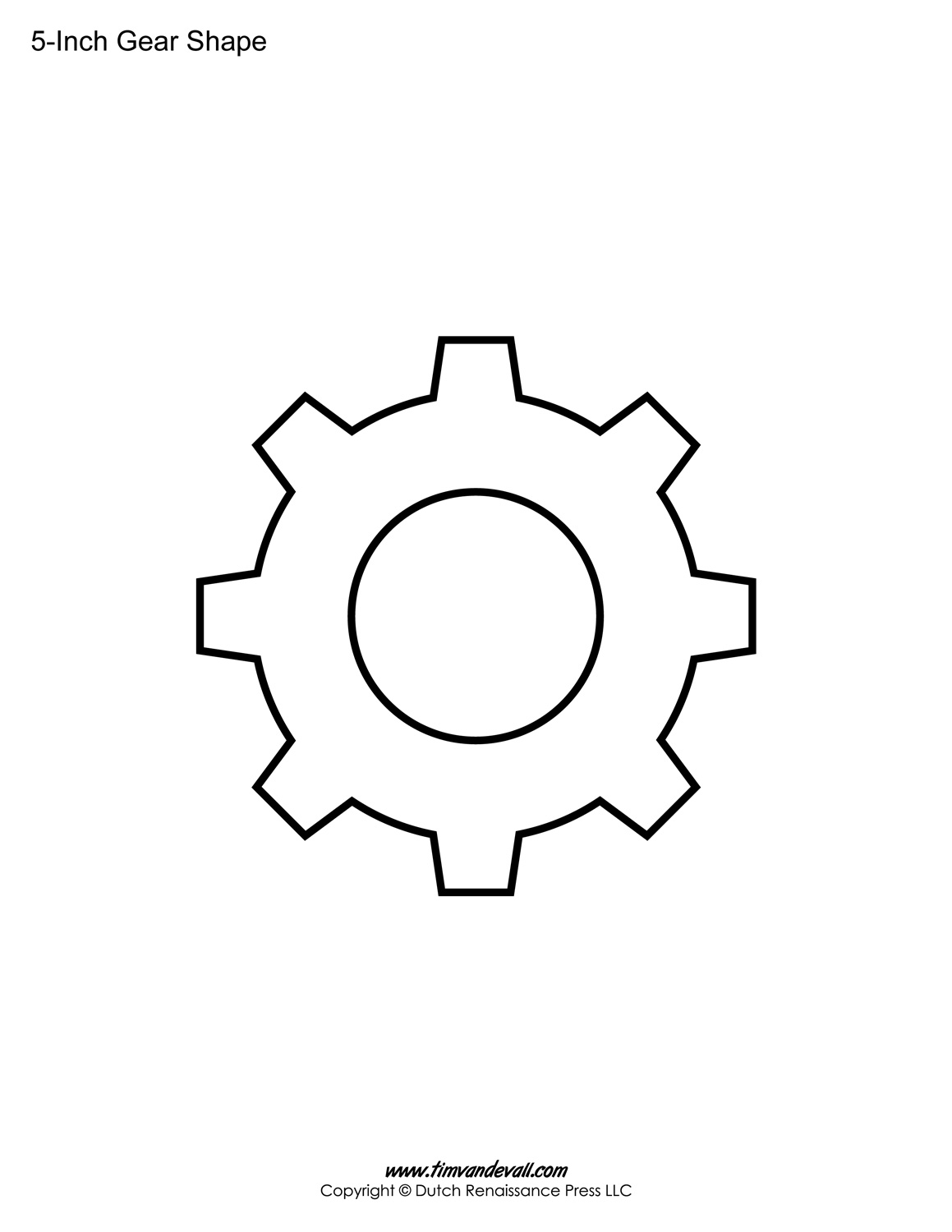 Gear Templates Gear Shape Printables Tim s Printables Gear Templates Gear Shape Printables Tim s Printables