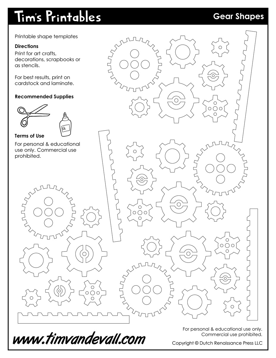 Gear Templates Gear Templates