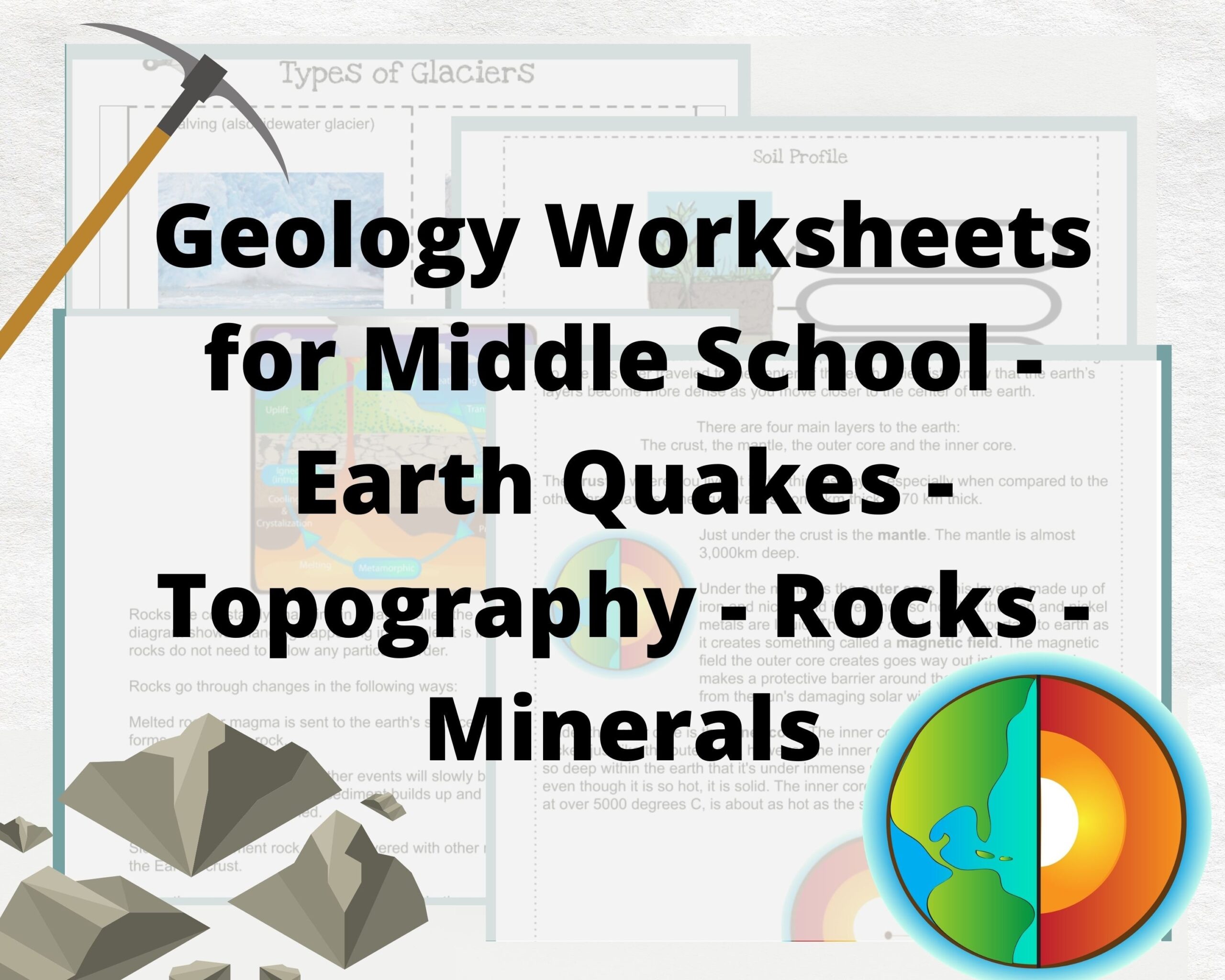 Geology Worksheets For Middle School Earth Quakes Topography Rocks Minerals Printable Mini lessons Homeschool Bundle Etsy UK Geology Worksheets For Middle School Earth Quakes Topography Rocks Minerals Printable Mini lessons Homeschool Bundle Etsy UK