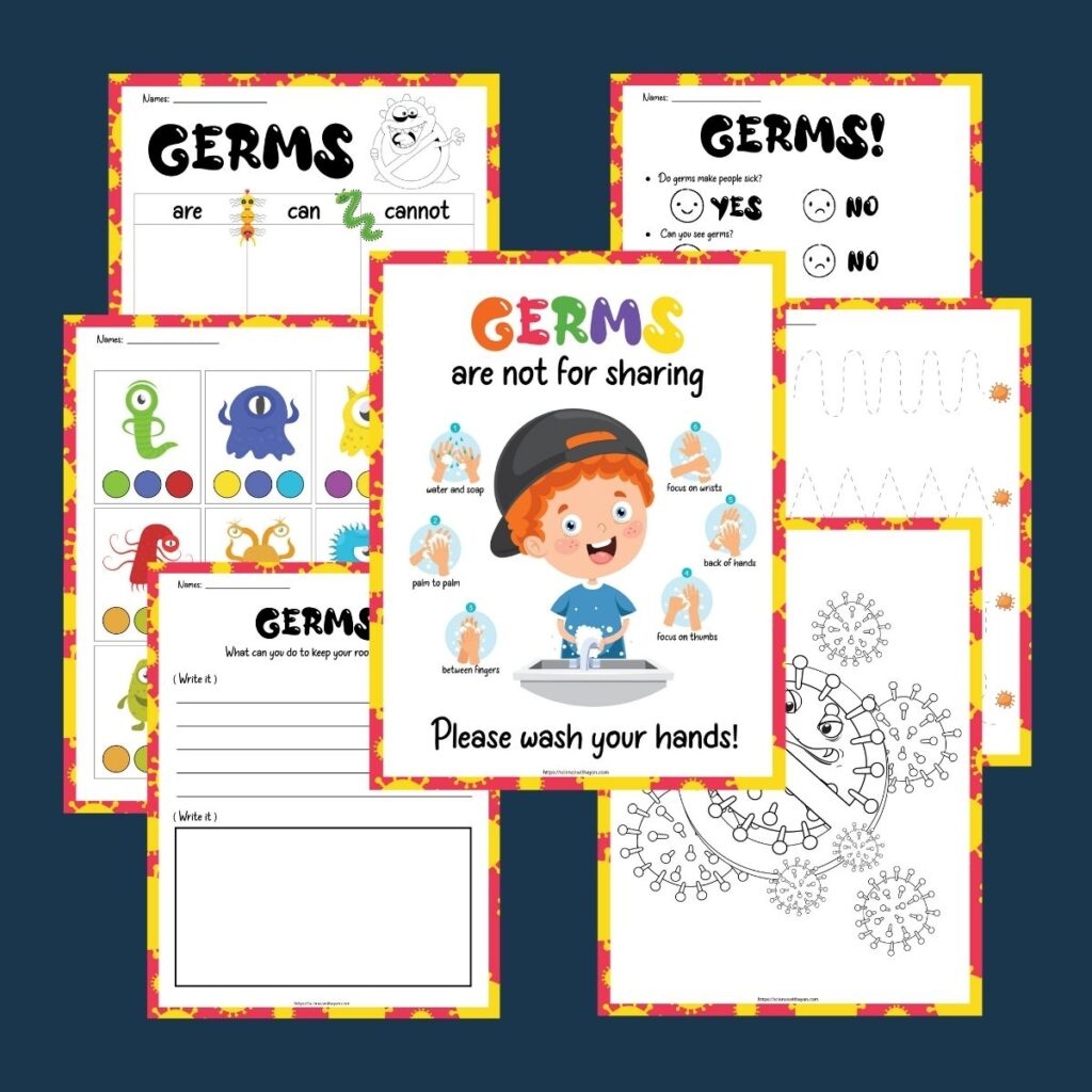 Germ Activity For Kids Free Printable Science With Ayan Germ Activity For Kids Free Printable Science With Ayan