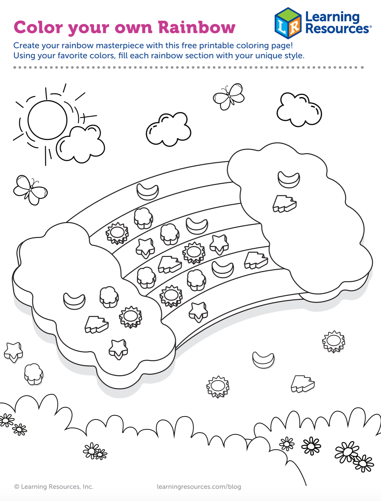 Get Creative With Learning Resources Printable Spring Narwhal Coloring Page Get Creative With Learning Resources Printable Spring Narwhal Coloring Page