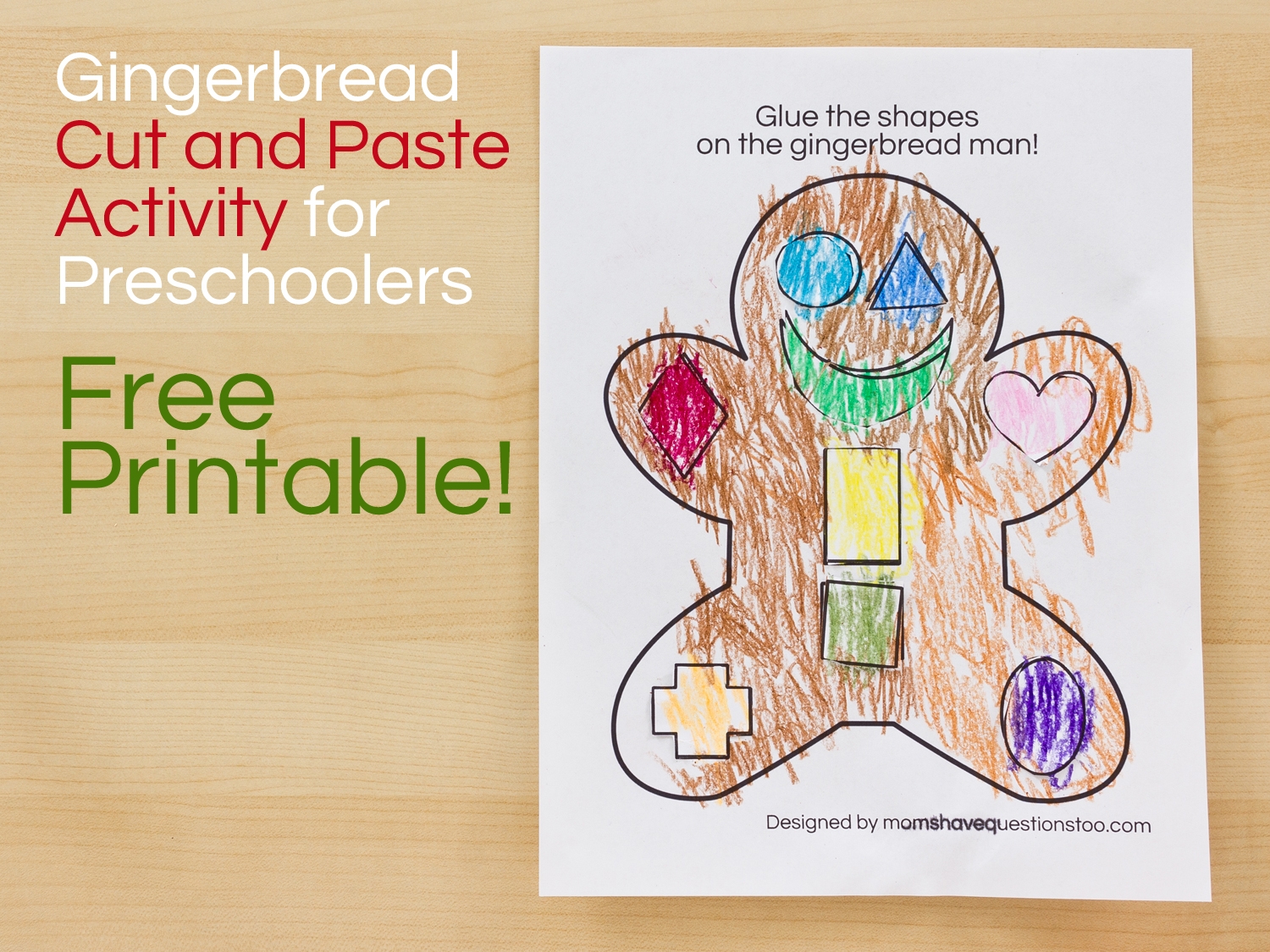 Printable Gingerbread Worksheets For Preschool Printable Gingerbread Worksheets For Preschool