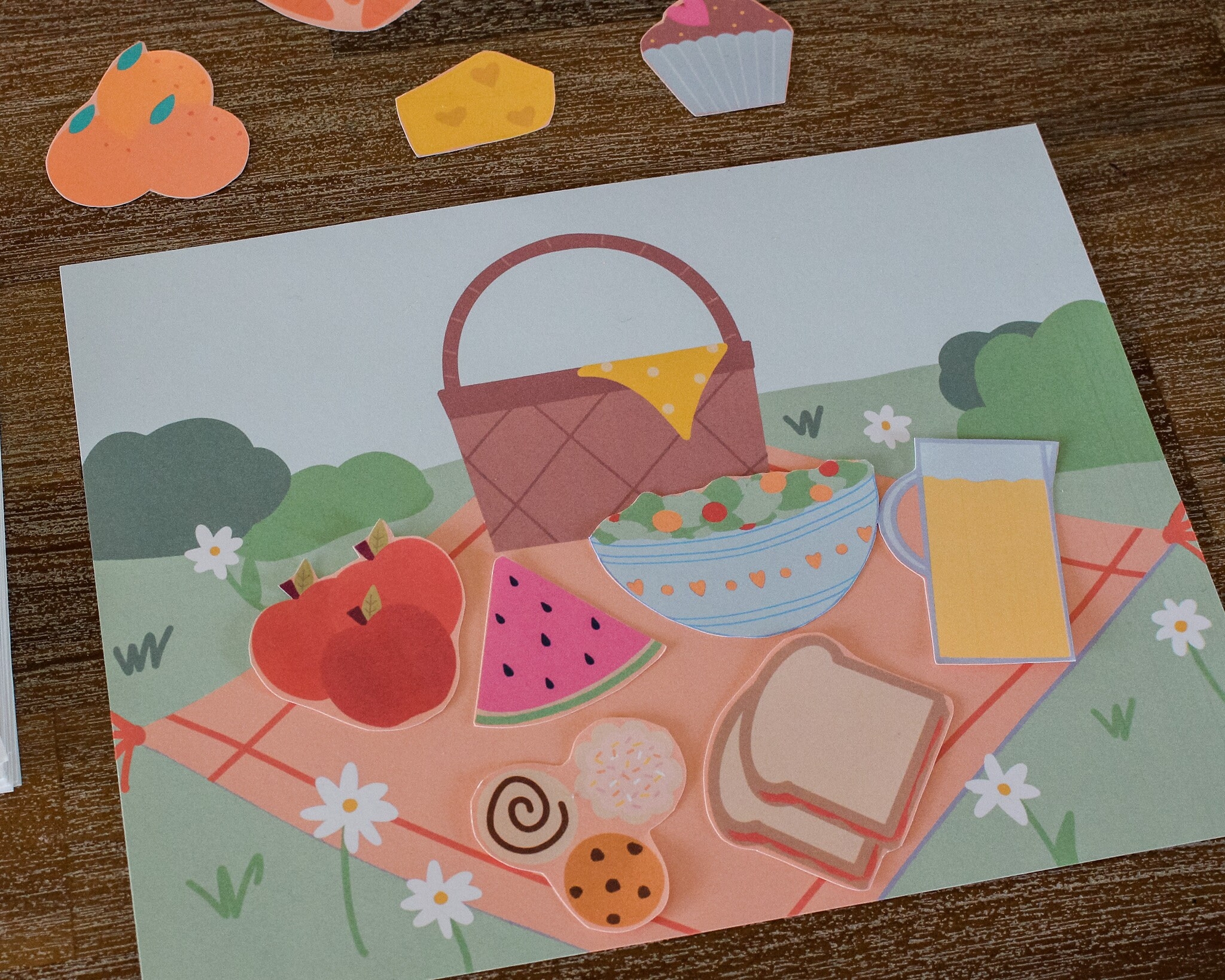 Going On A Picnic Printable Activity Picnic Themed Preschool Going On A Picnic Printable Activity Picnic Themed Preschool