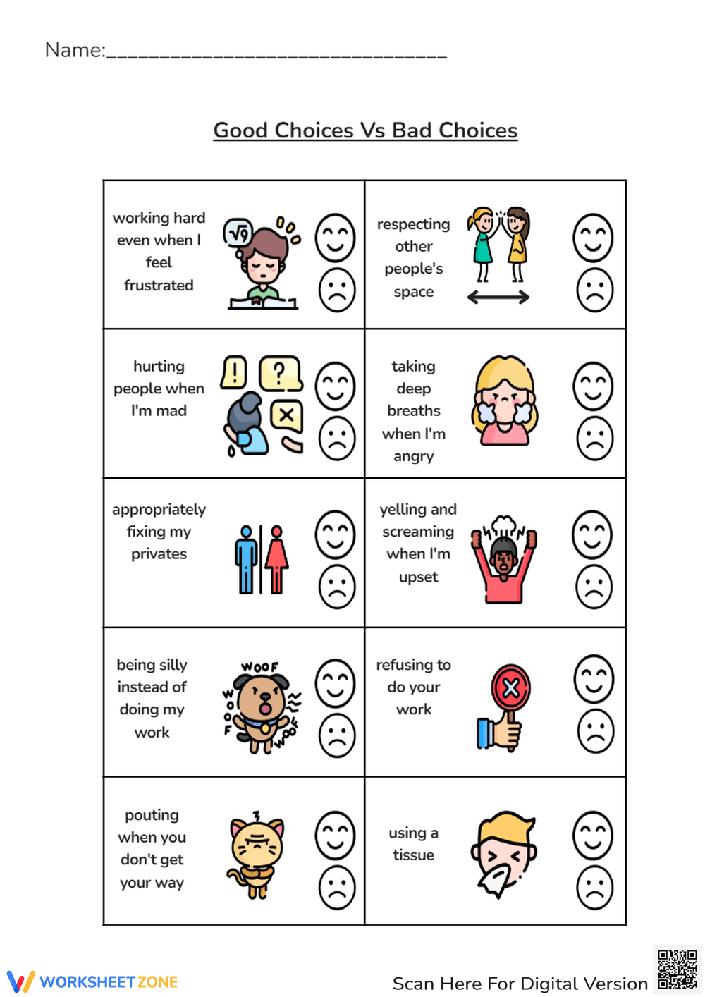Good Choices Worksheet Social Situation teacher Made Worksheets Library Good Choices Worksheet Social Situation teacher Made Worksheets Library
