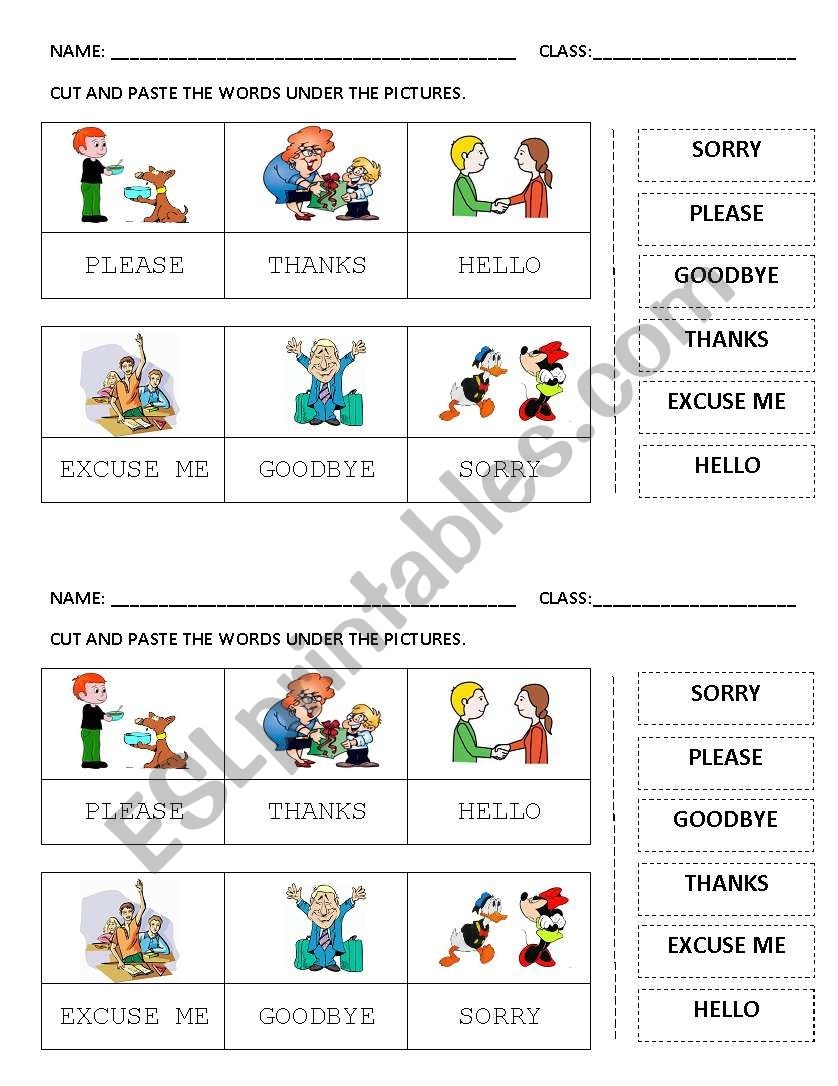 GOOD MANNERS ESL Worksheet By Edgardogtz GOOD MANNERS ESL Worksheet By Edgardogtz