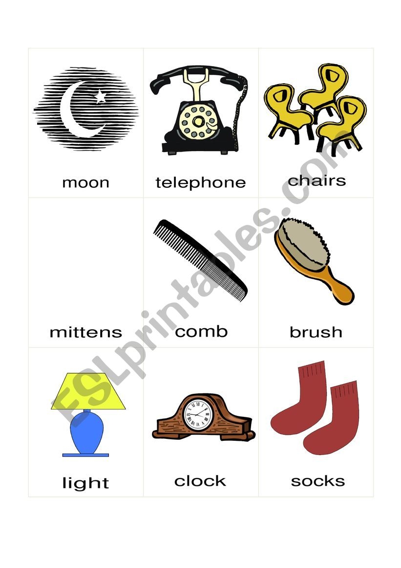 Goodnight Moon Printable Worksheets