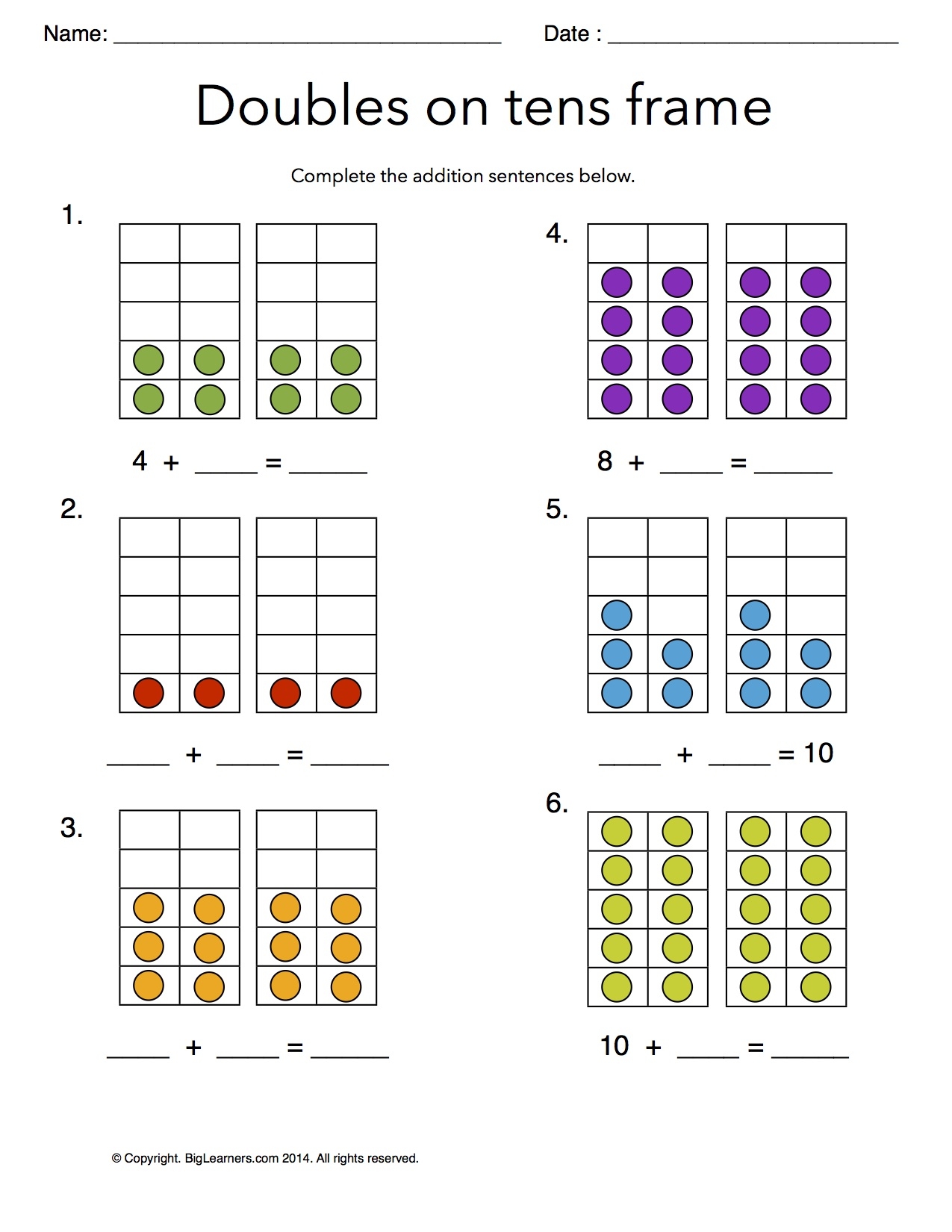 Grade 1 Free Common Core Math Worksheets Biglearners Grade 1 Free Common Core Math Worksheets Biglearners