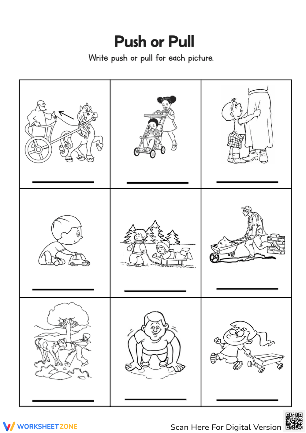 Printable First Grade Science Worksheets