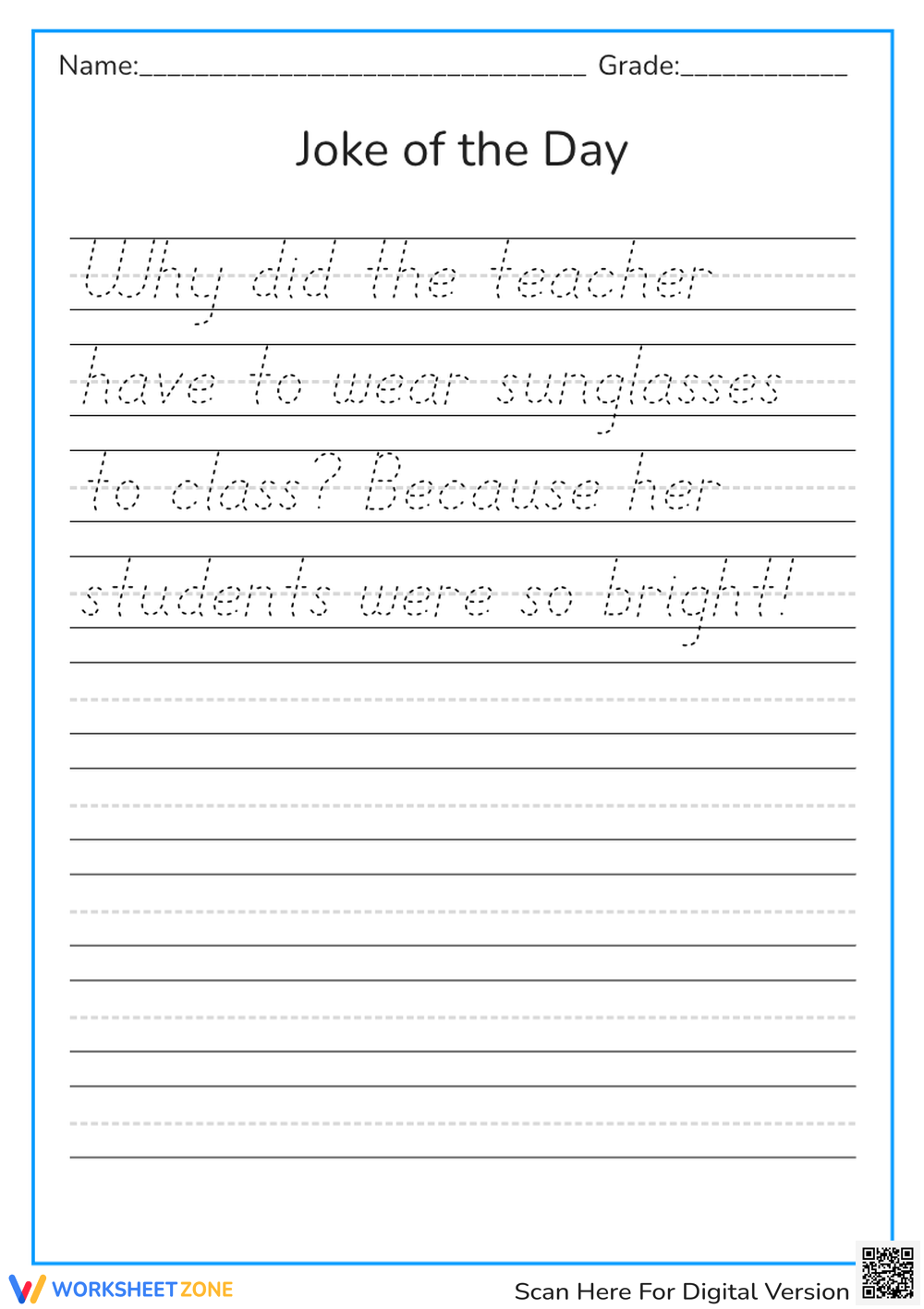 Free Printable Second Grade Writing Worksheets