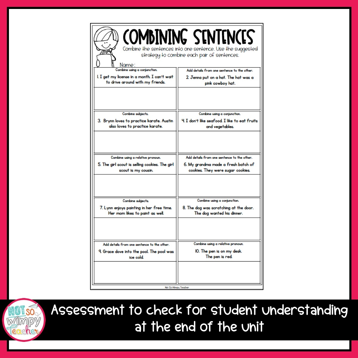 Grammar Fifth Grade Activities Combine Sentences Not So Wimpy Worksheets Library Grammar Fifth Grade Activities Combine Sentences Not So Wimpy Worksheets Library