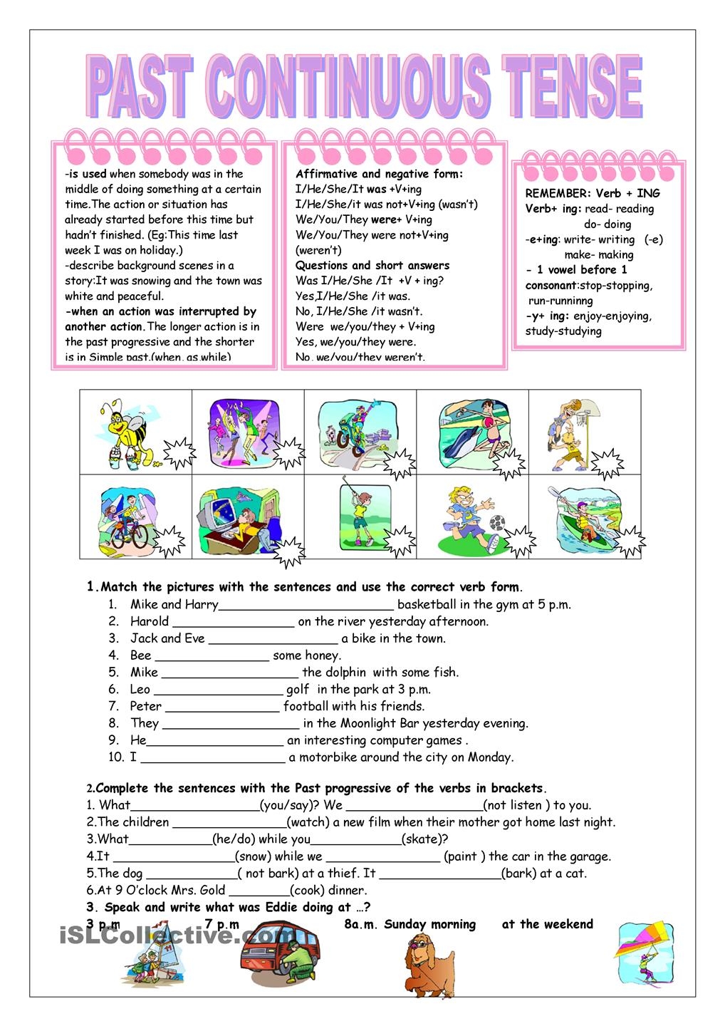 Grammargrammargrammar licensed For Non commercial Use Only Past Progressive Tense Practice Grammargrammargrammar licensed For Non commercial Use Only Past Progressive Tense Practice