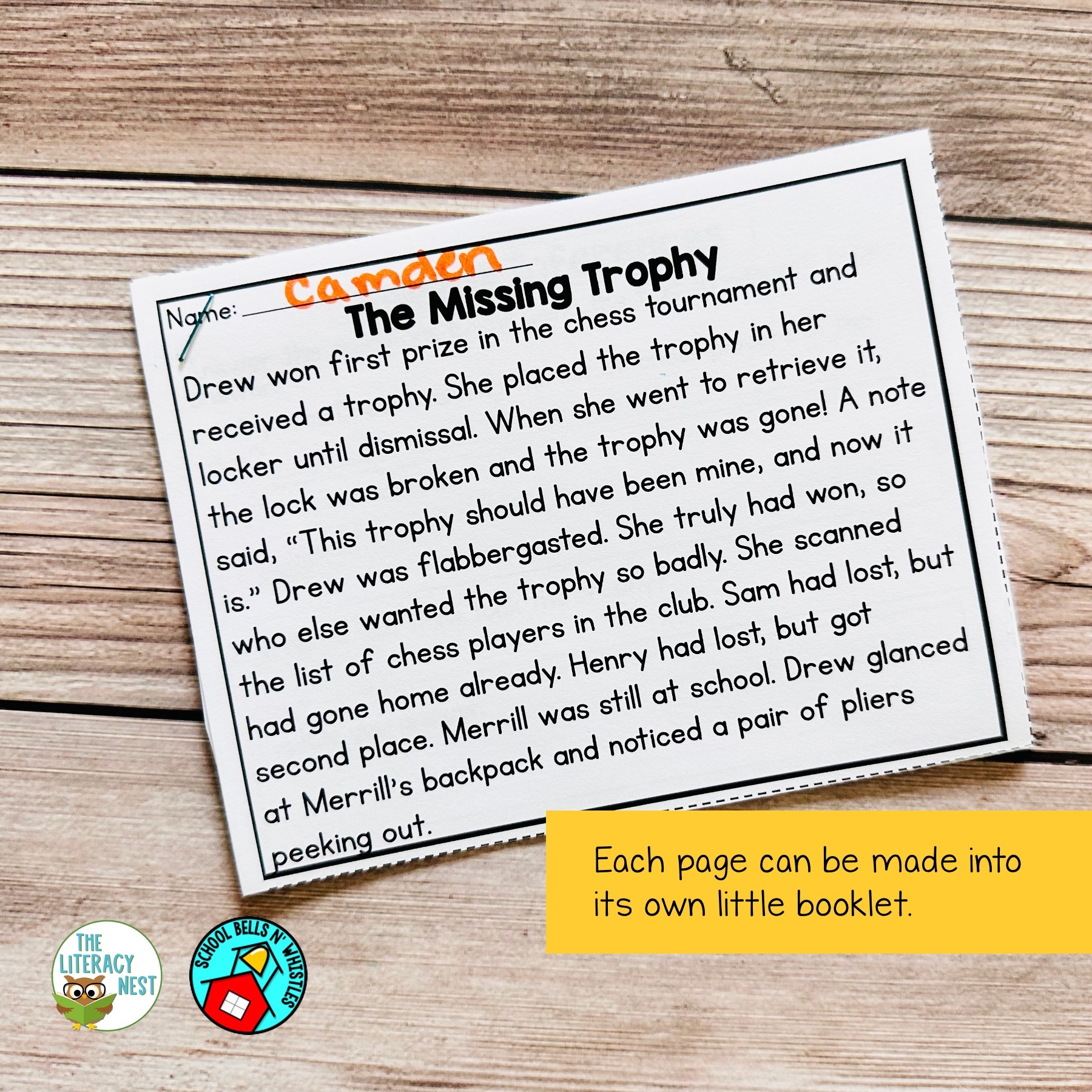 Guided Literacy Mystery Passages For Reading Comprehension Guided Literacy Mystery Passages For Reading Comprehension