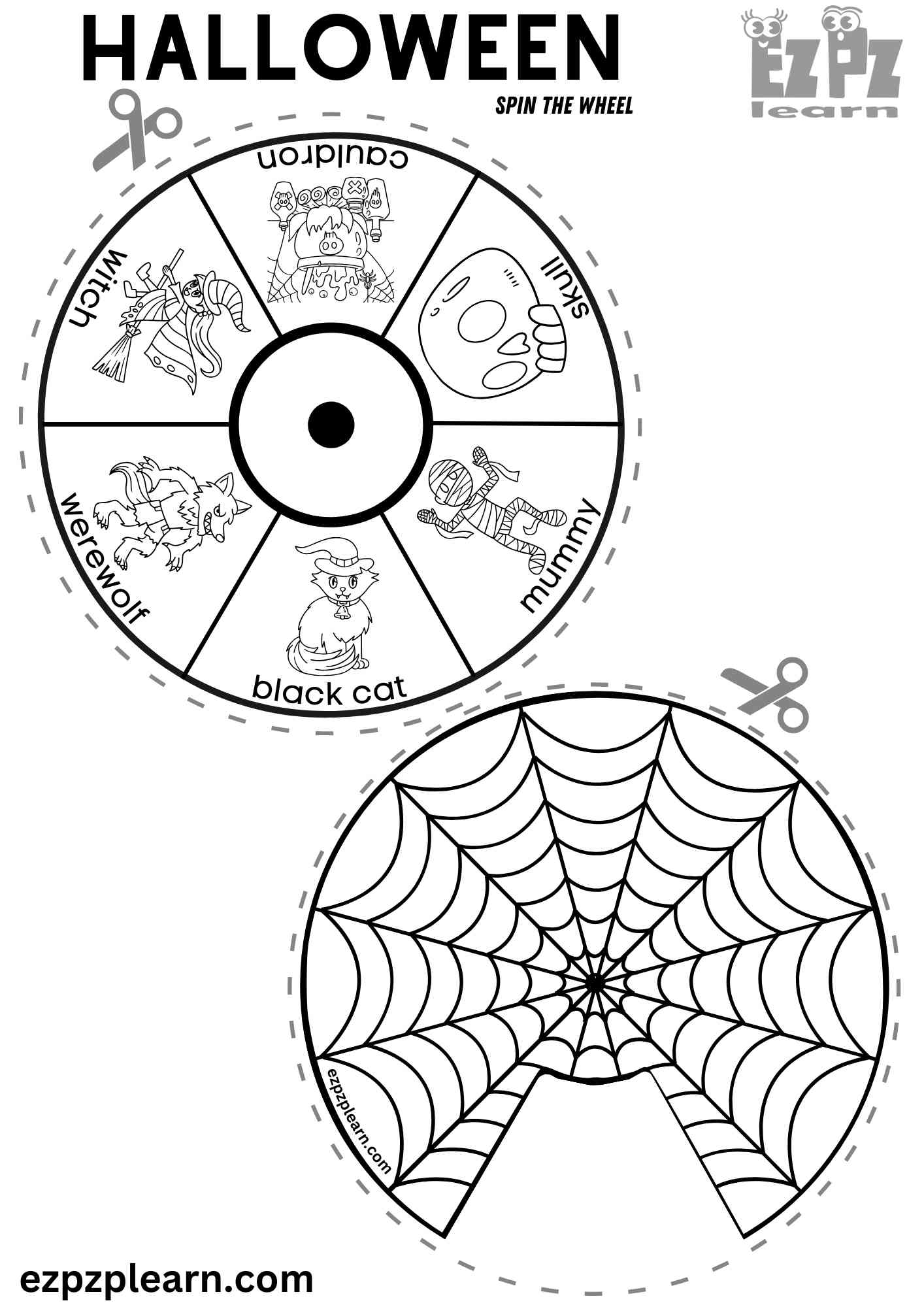 Free Printable Preschool Number Wheel