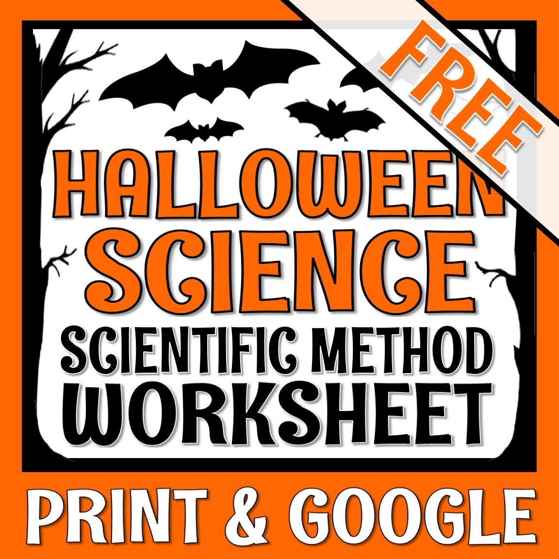 Halloween Science Worksheet Scientific Method Review Flying Halloween Science Worksheet Scientific Method Review Flying