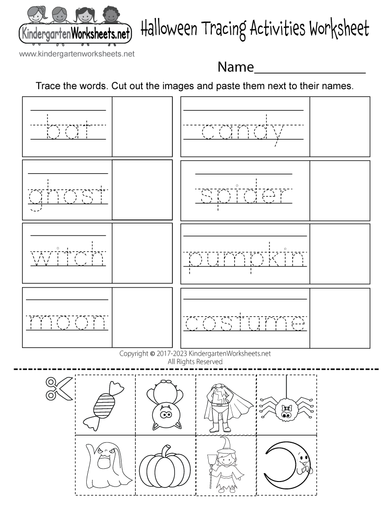 Halloween Tracing Activities Worksheet Free Printable Digital U0026 PDF Halloween Tracing Activities Worksheet Free Printable Digital U0026 PDF