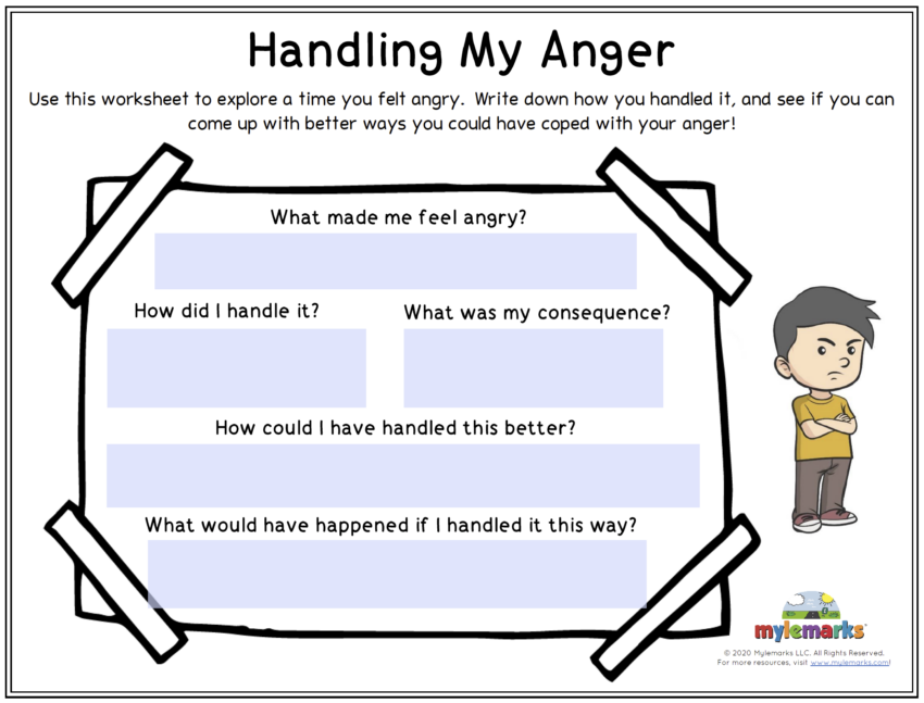 Handling My Anger F
