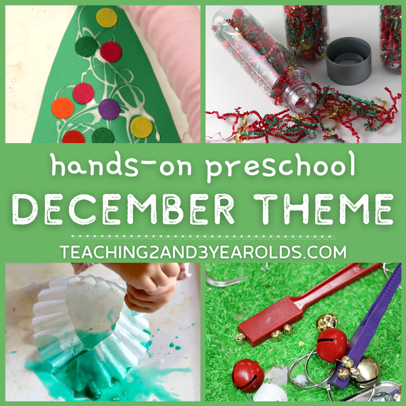 Hands On Ideas For Your Preschool December Themes Toddlers Too 