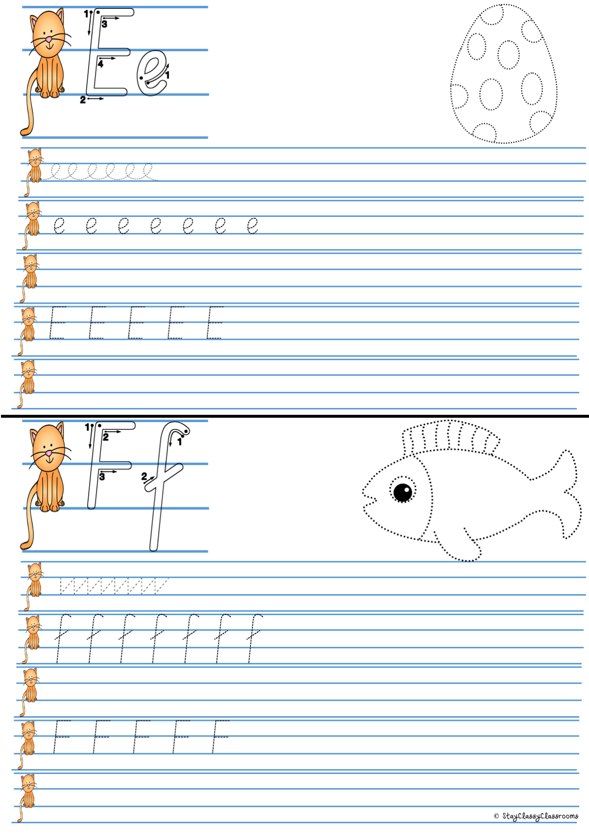 Handwriting Booklets Year 2 SOUTH AUSTRALIAN Font Stay Classy Classrooms