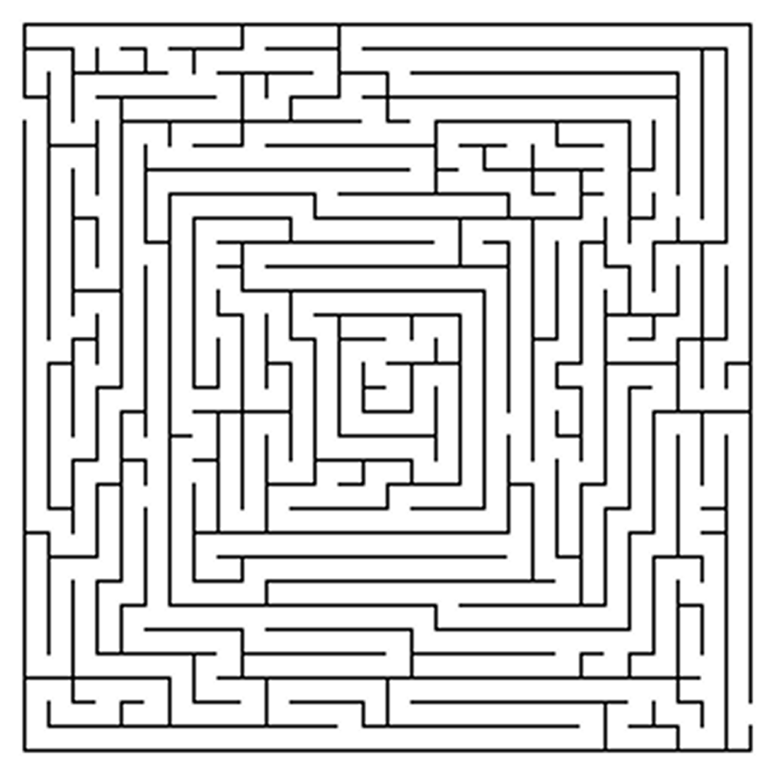 Hard Mazes Best Coloring Pages For Kids