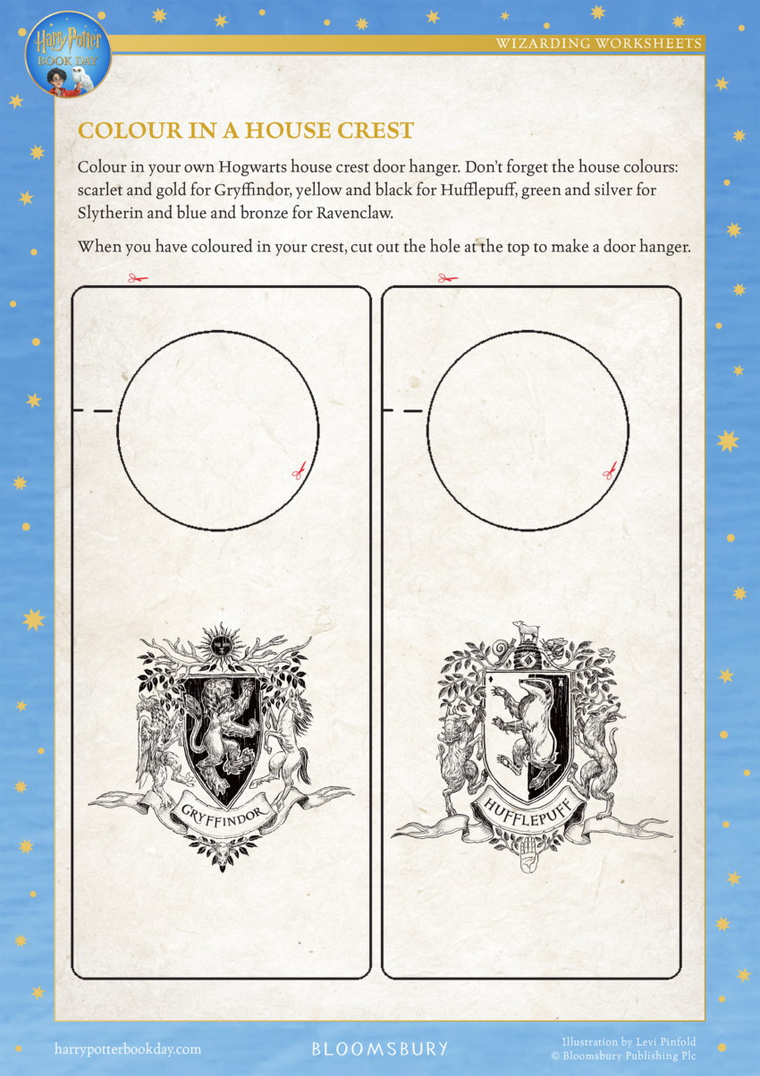 Harry Potter Try These Printable Harry Potter Activity Sheets