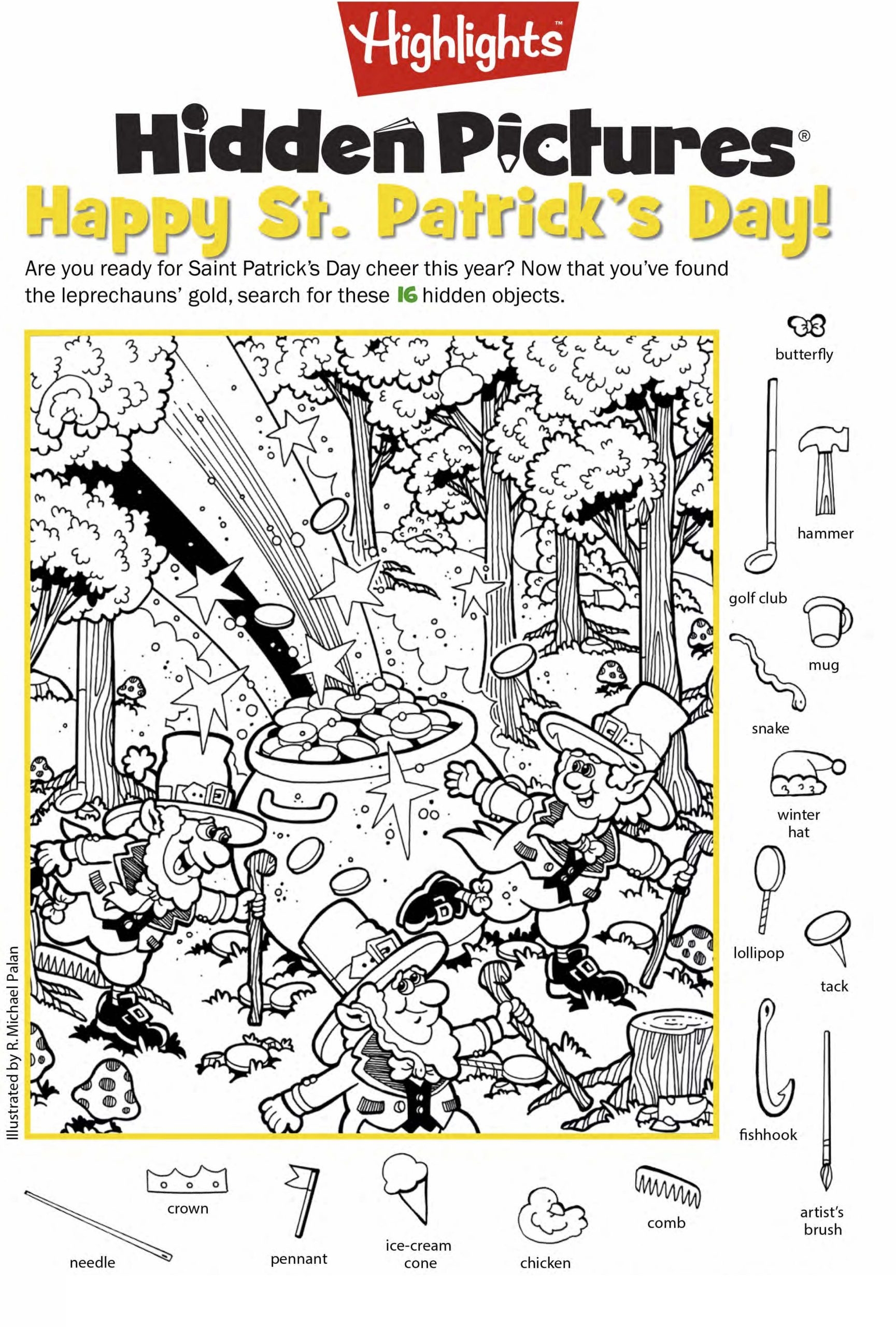 Free Hidden Pictures Printables For Preschoolers