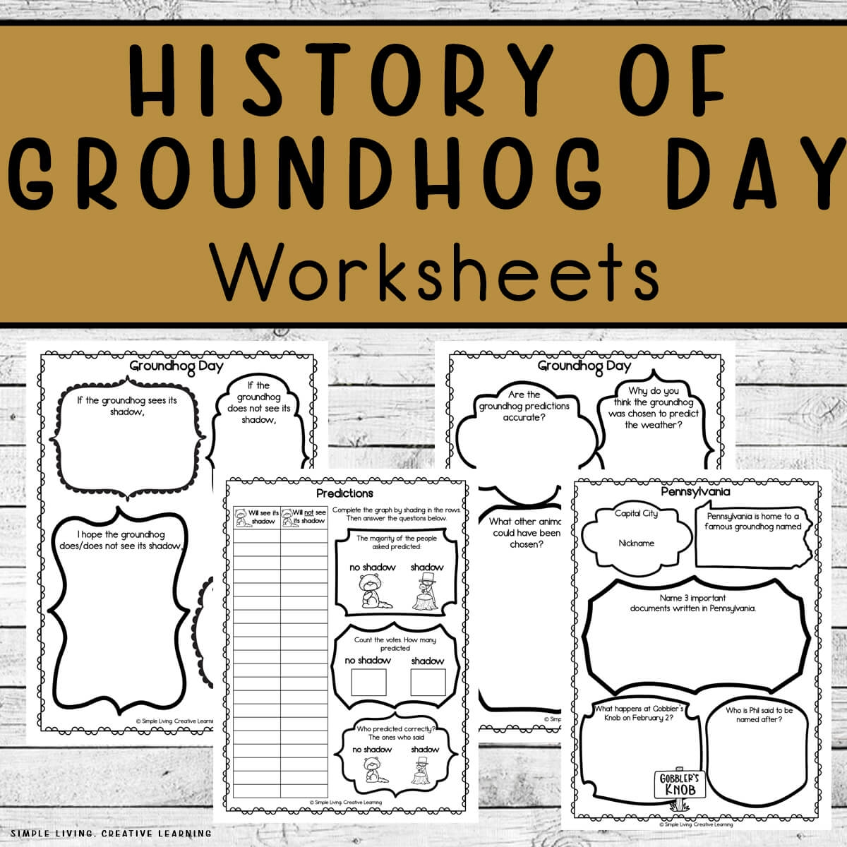 Free Groundhog Day Worksheets First Grade