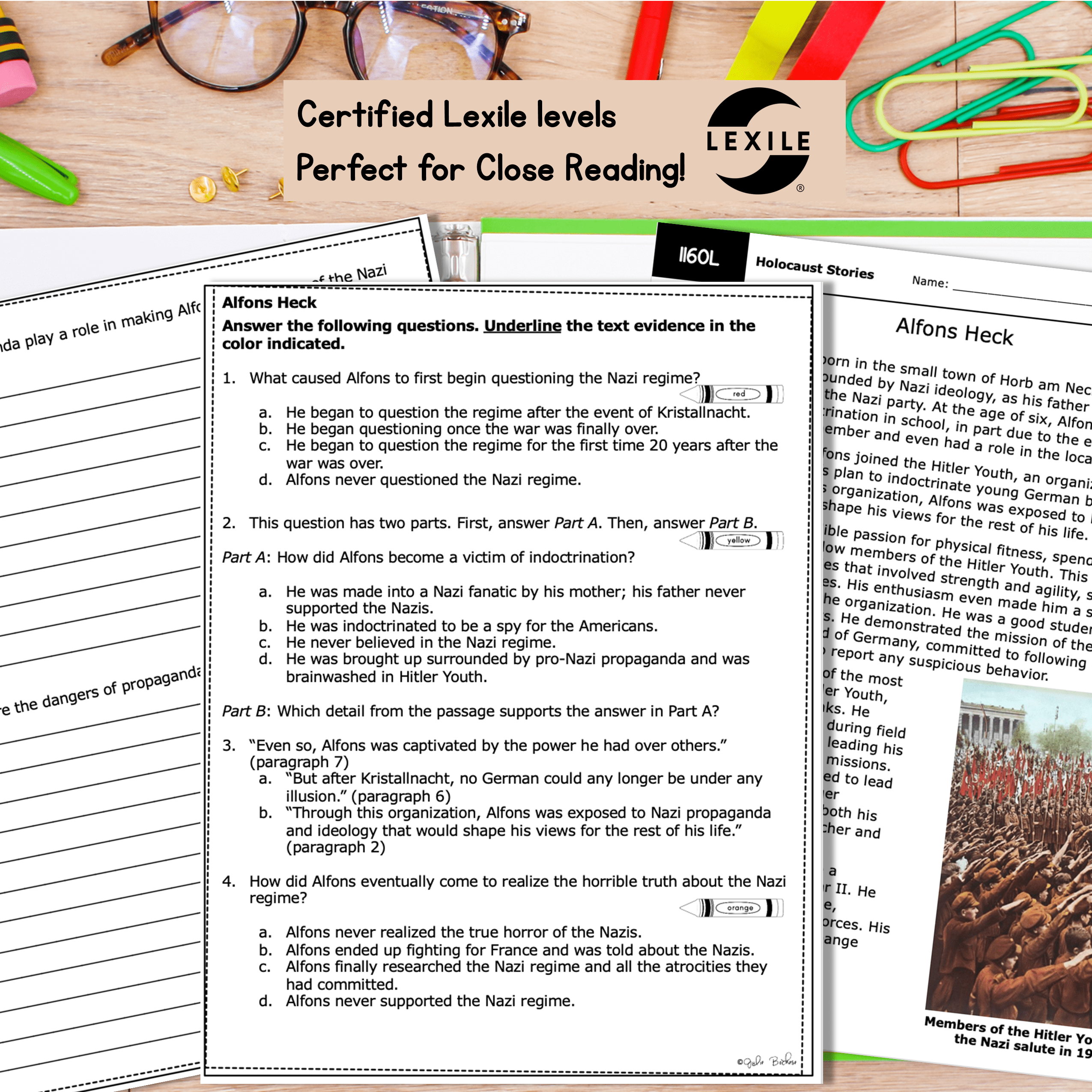 Holocaust Stories Reading Passages 6th 8th Grade MagiCore Holocaust Stories Reading Passages 6th 8th Grade MagiCore