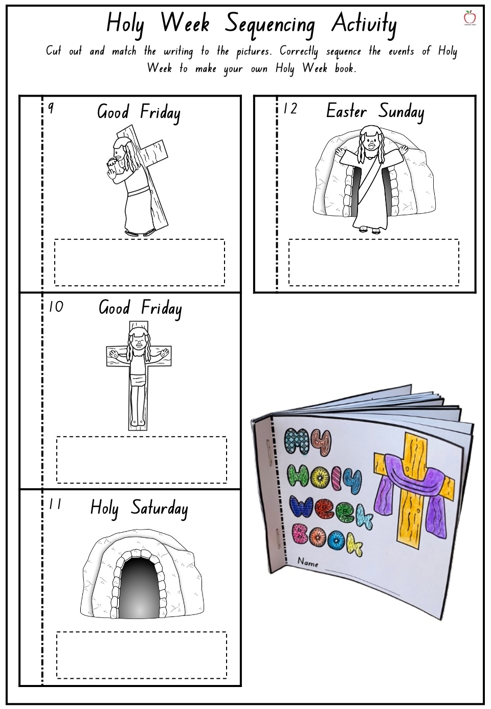 Holy Week Booklet Casual Case Catholic Resources Holy Week