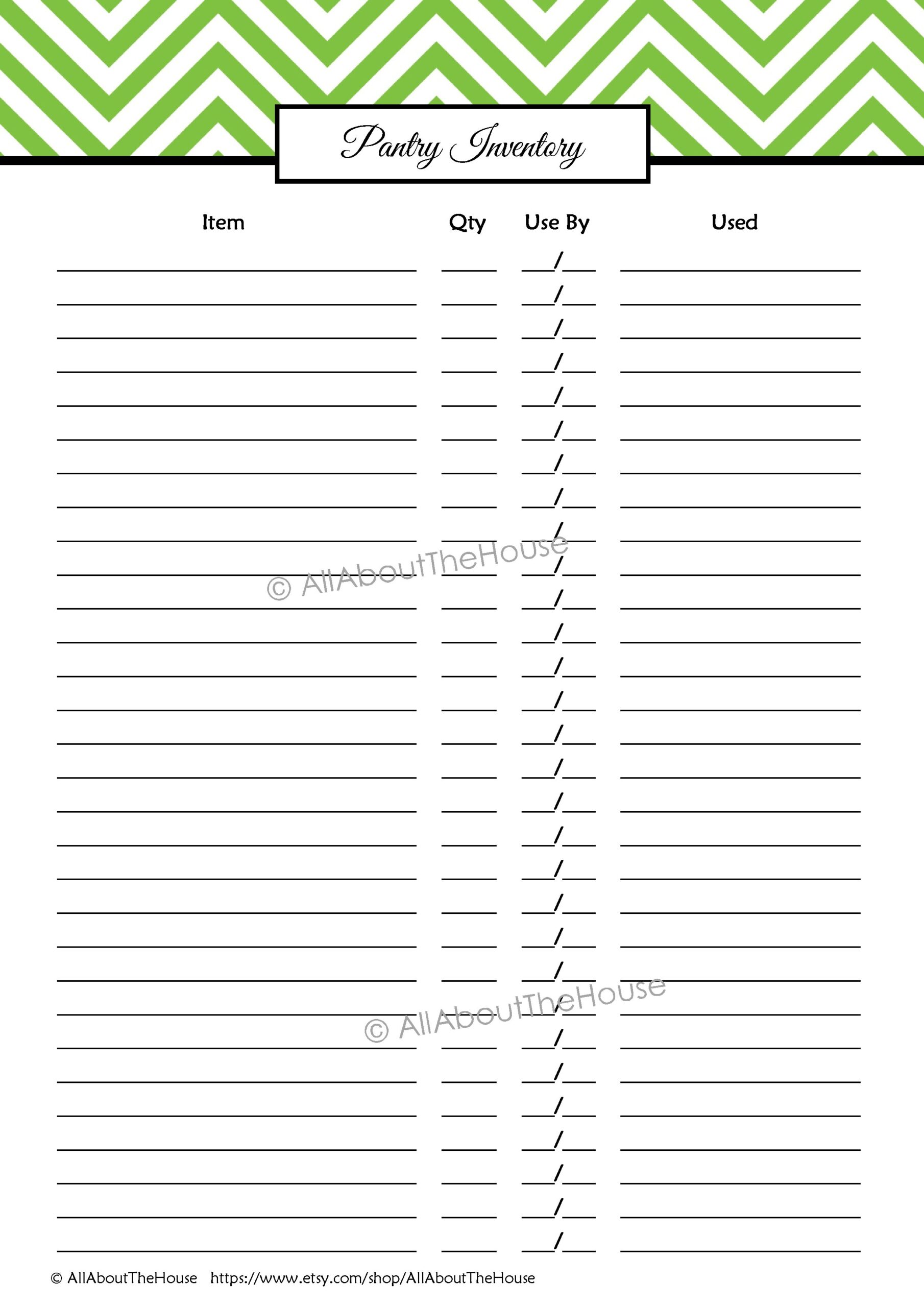 Home U0026 Inventories Household Binder All About Planners
