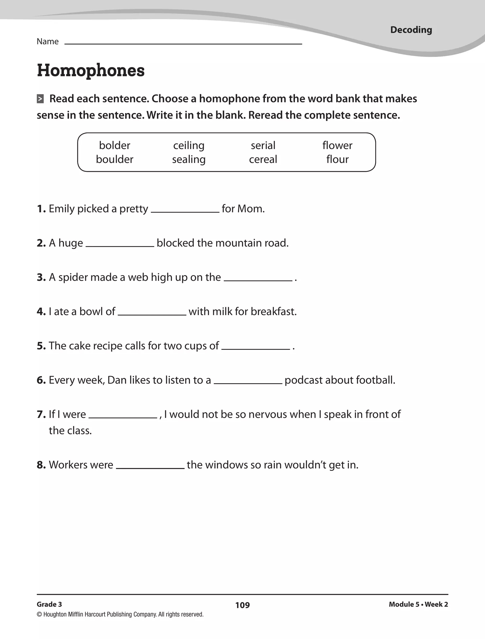 Free Homophones Worksheets 6th Grade Free Homophones Worksheets 6th Grade