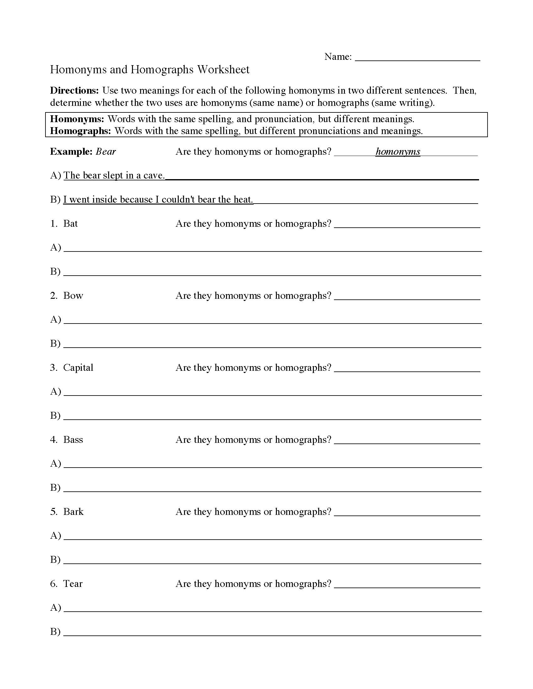 Homophones Word Choice Worksheets Language Arts Activities Homophones Word Choice Worksheets Language Arts Activities