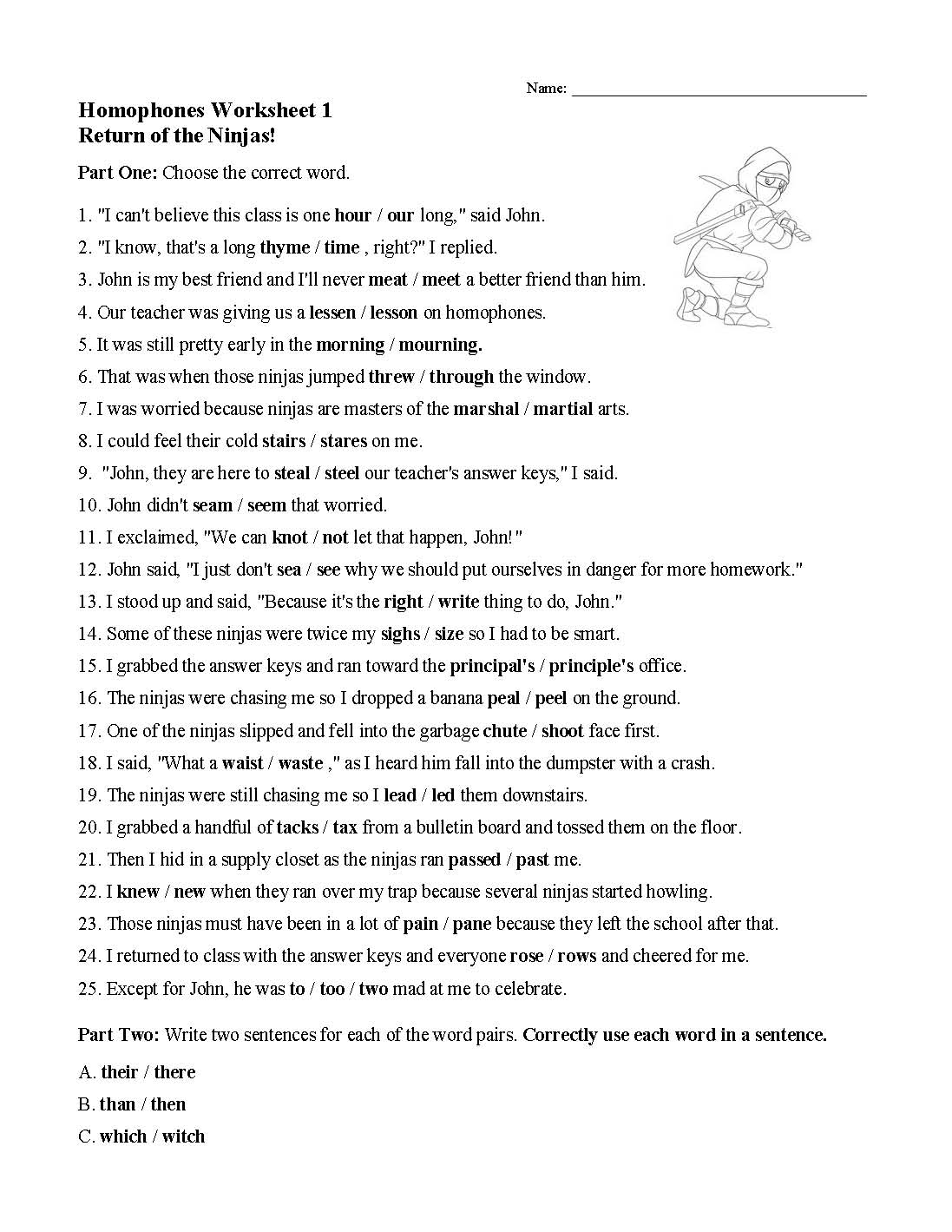 Free Homonyms Worksheets 3rd Grade Free Homonyms Worksheets 3rd Grade