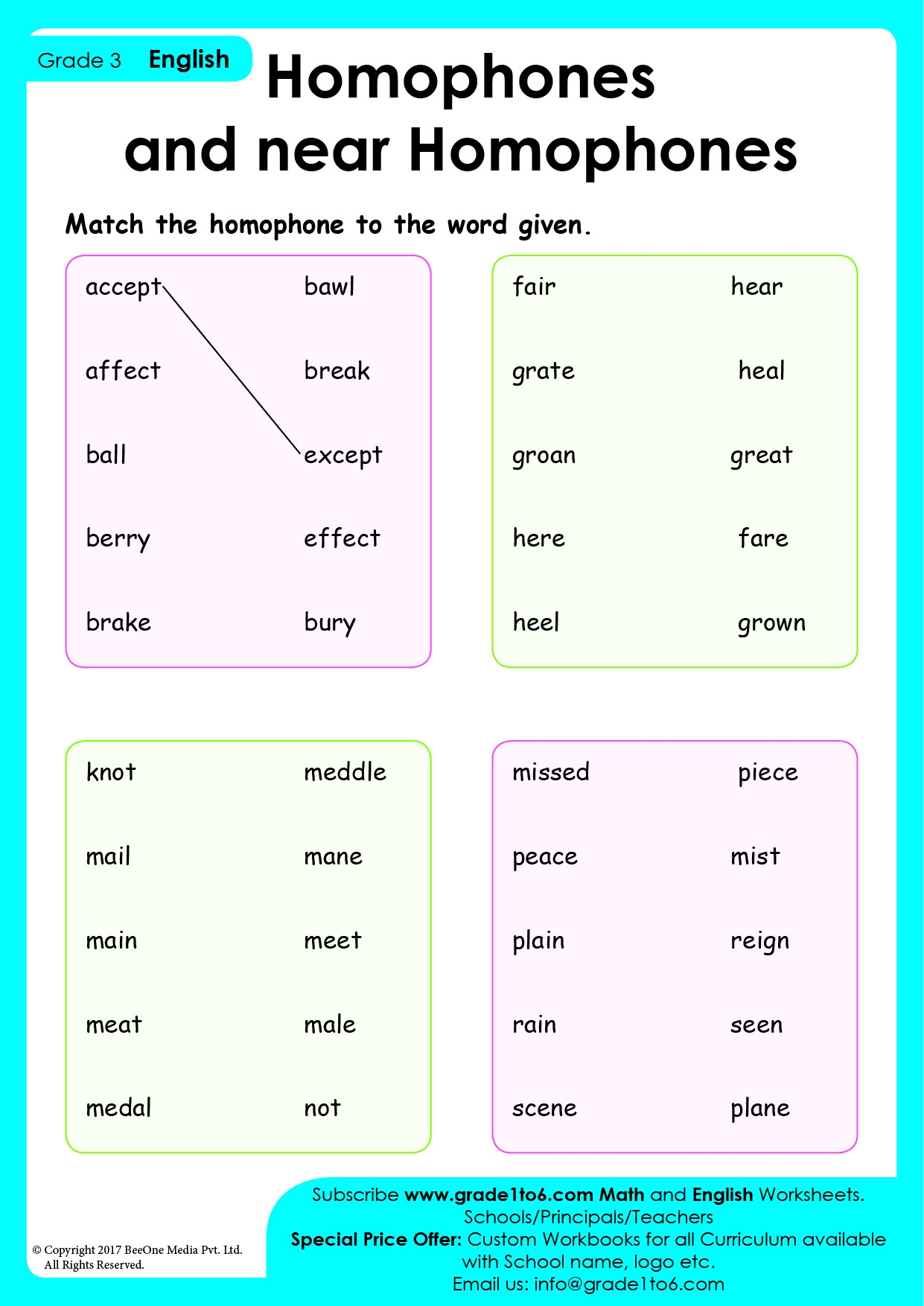Printable Homophone Worksheets For 3rd Grade Printable Homophone Worksheets For 3rd Grade
