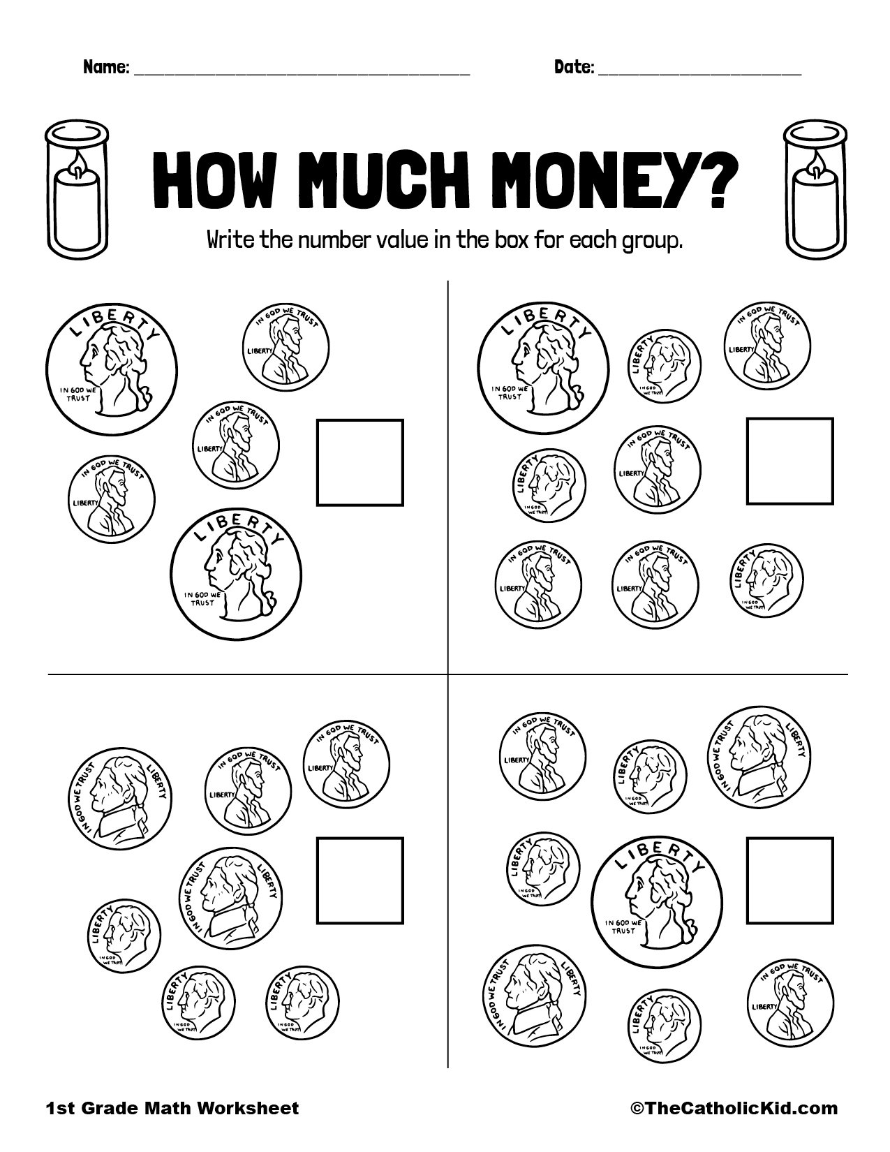 How Much Money Printout TheCatholicKid How Much Money Printout TheCatholicKid