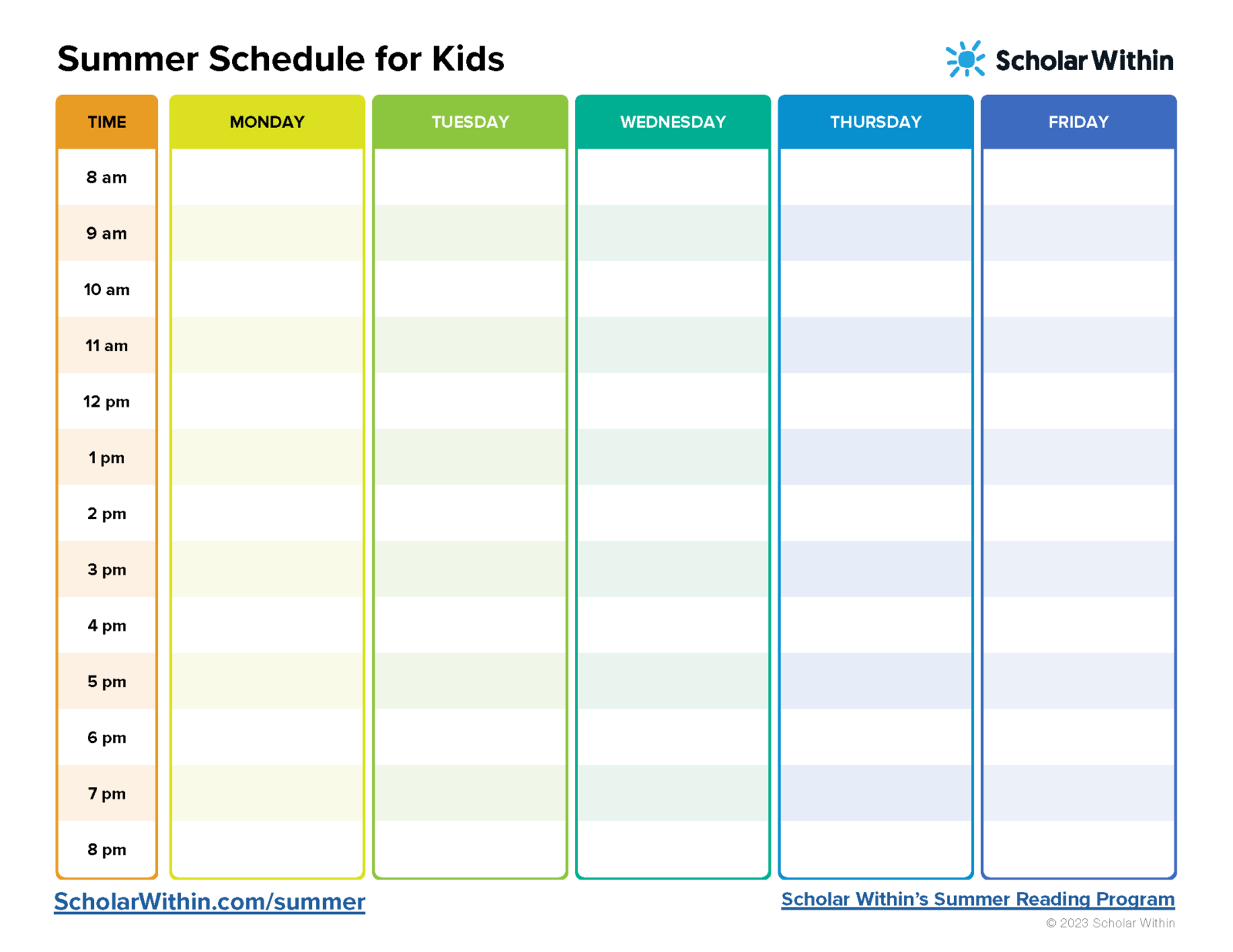 Free Printable Preschool Daily Schedule Free Printable Preschool Daily Schedule
