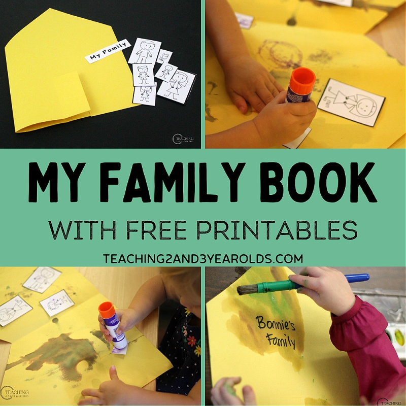 How To Create A Simple Preschool Family Theme Book How To Create A Simple Preschool Family Theme Book