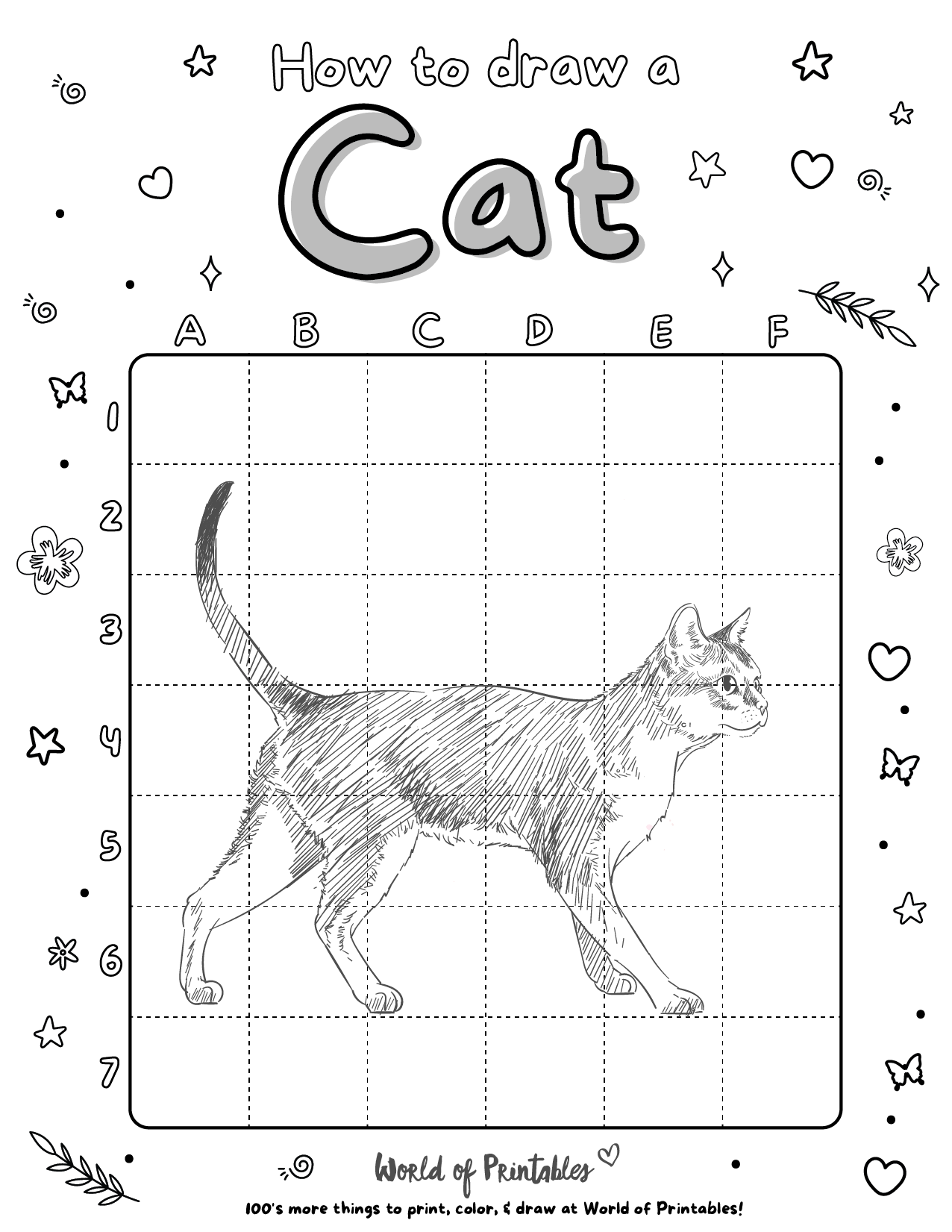 Chinese Printable Cat Worksheet Chinese Printable Cat Worksheet