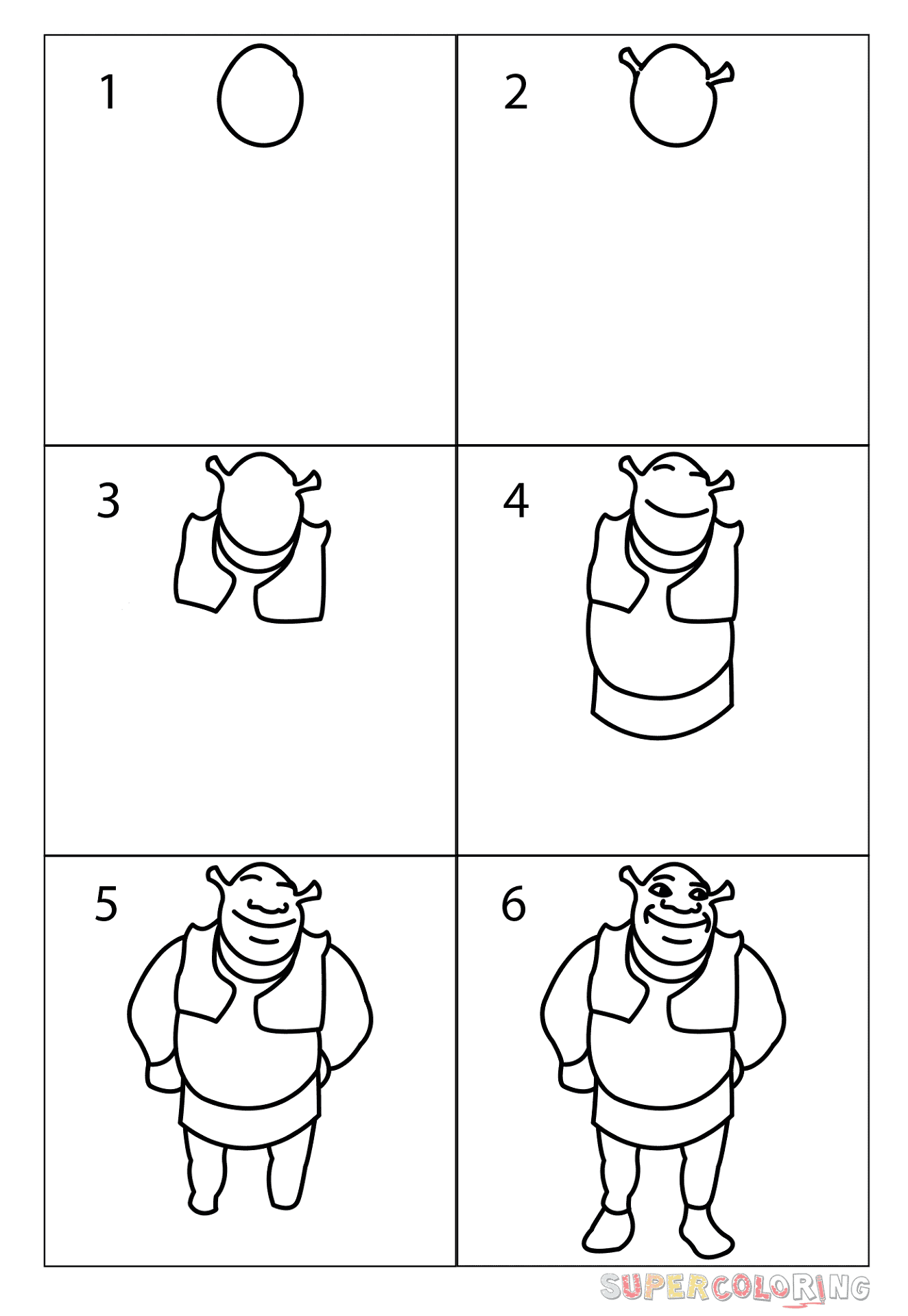 Shrek Printable Worksheets Shrek Printable Worksheets