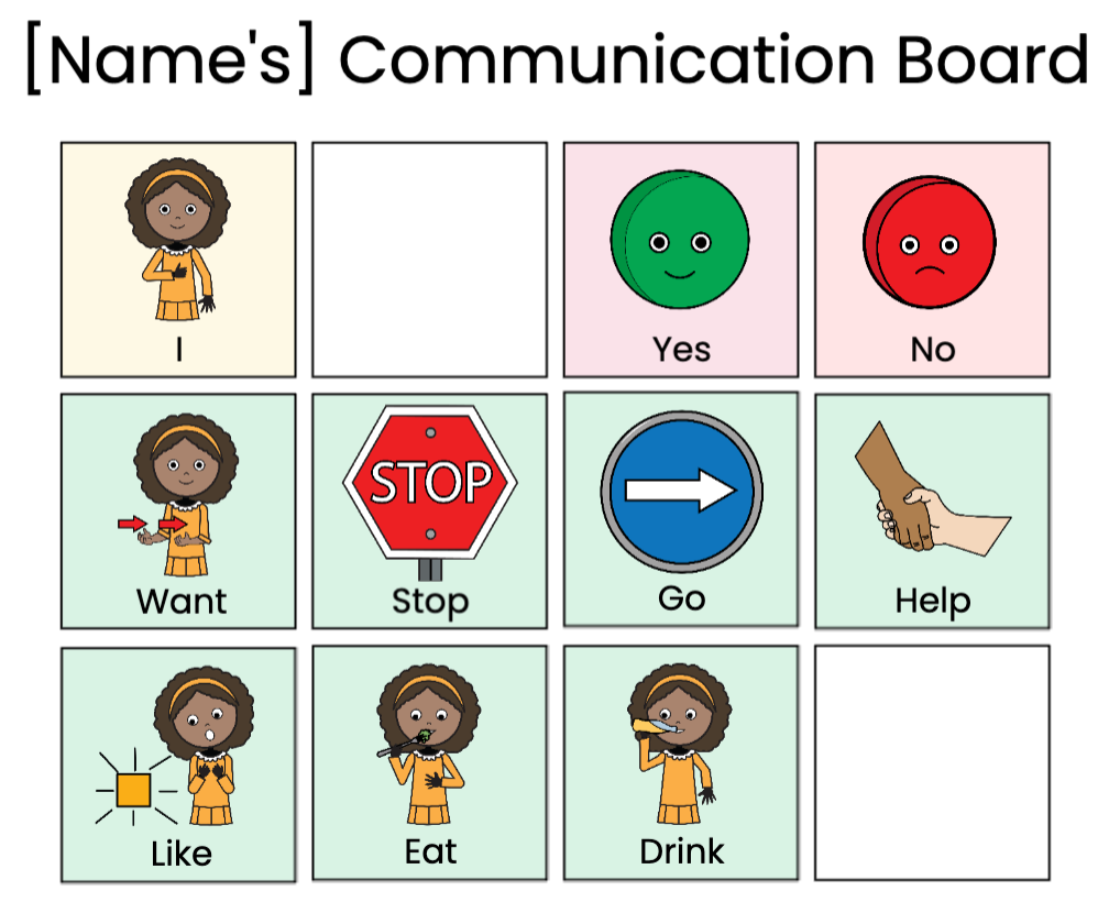 Printable Communication Boards For Preschoolers Printable Communication Boards For Preschoolers
