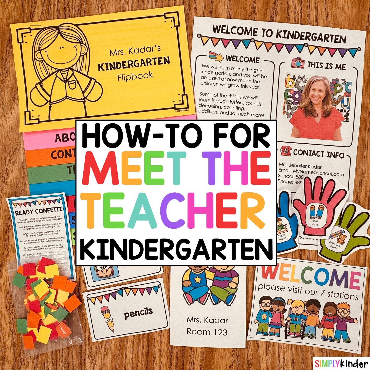 How To Run A Successful Meet The Teacher Simply Kinder How To Run A Successful Meet The Teacher Simply Kinder